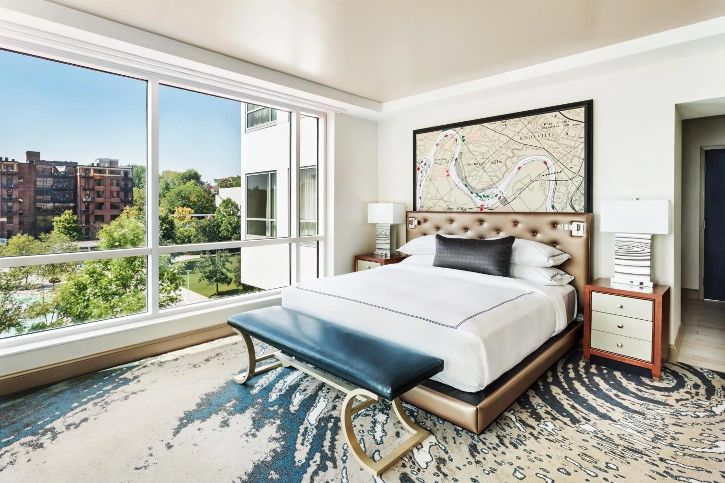 Bedroom, Bed in The TENNESSEAN Hotel