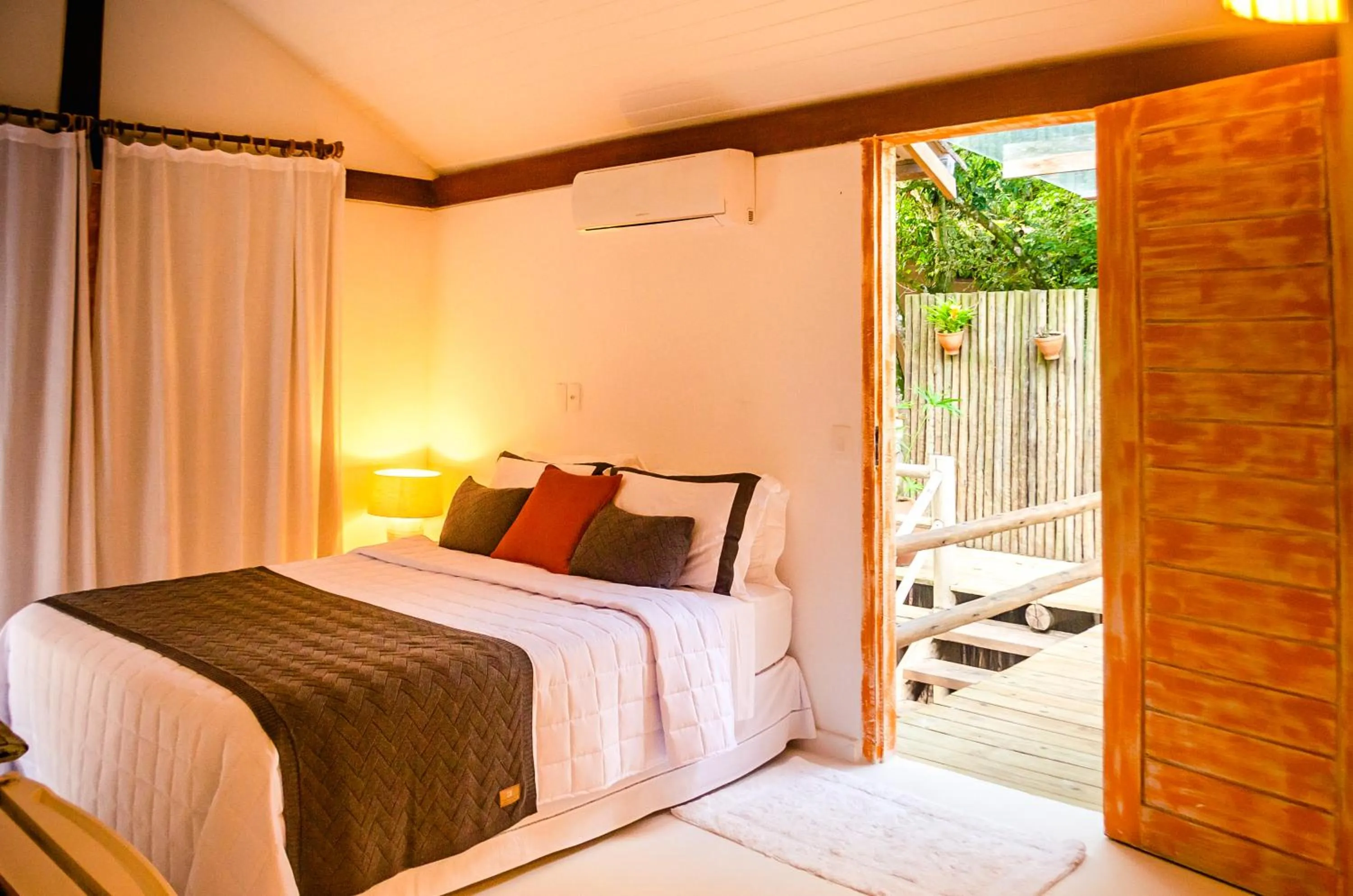 Bed in Villas de Gaia Hotel Boutique