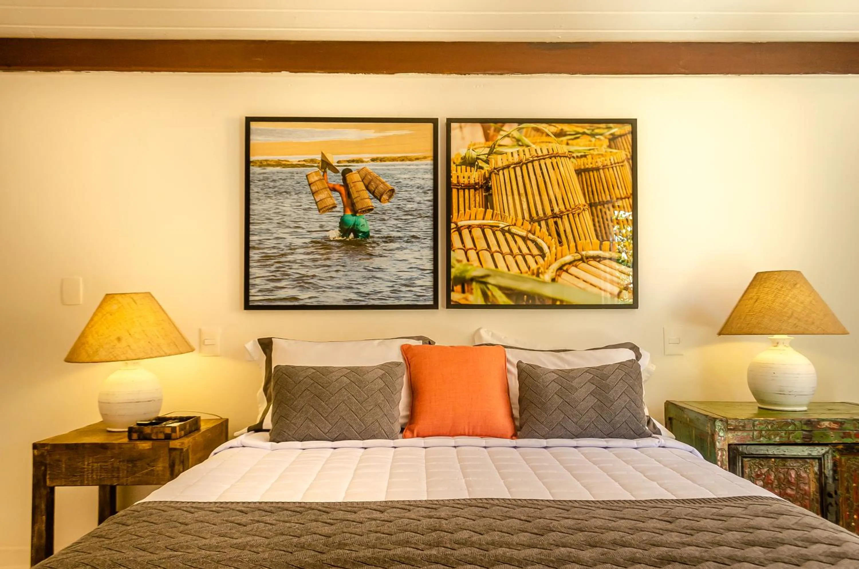 Bed in Villas de Gaia Hotel Boutique