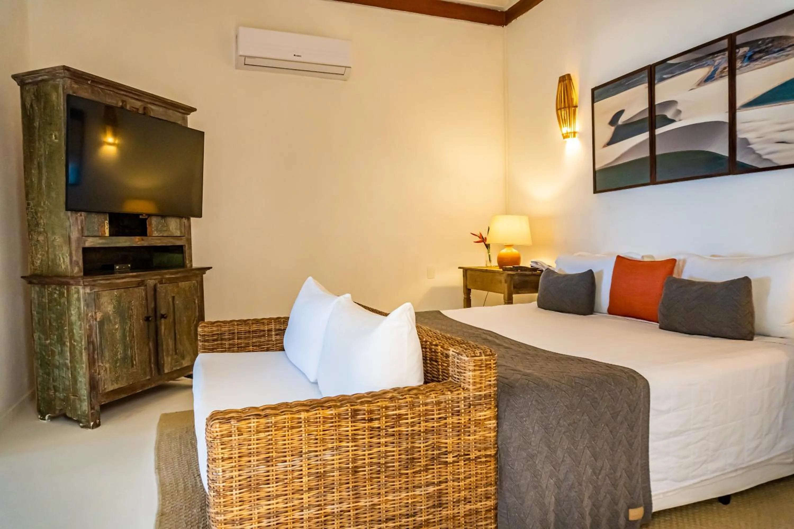 Bed in Villas de Gaia Hotel Boutique