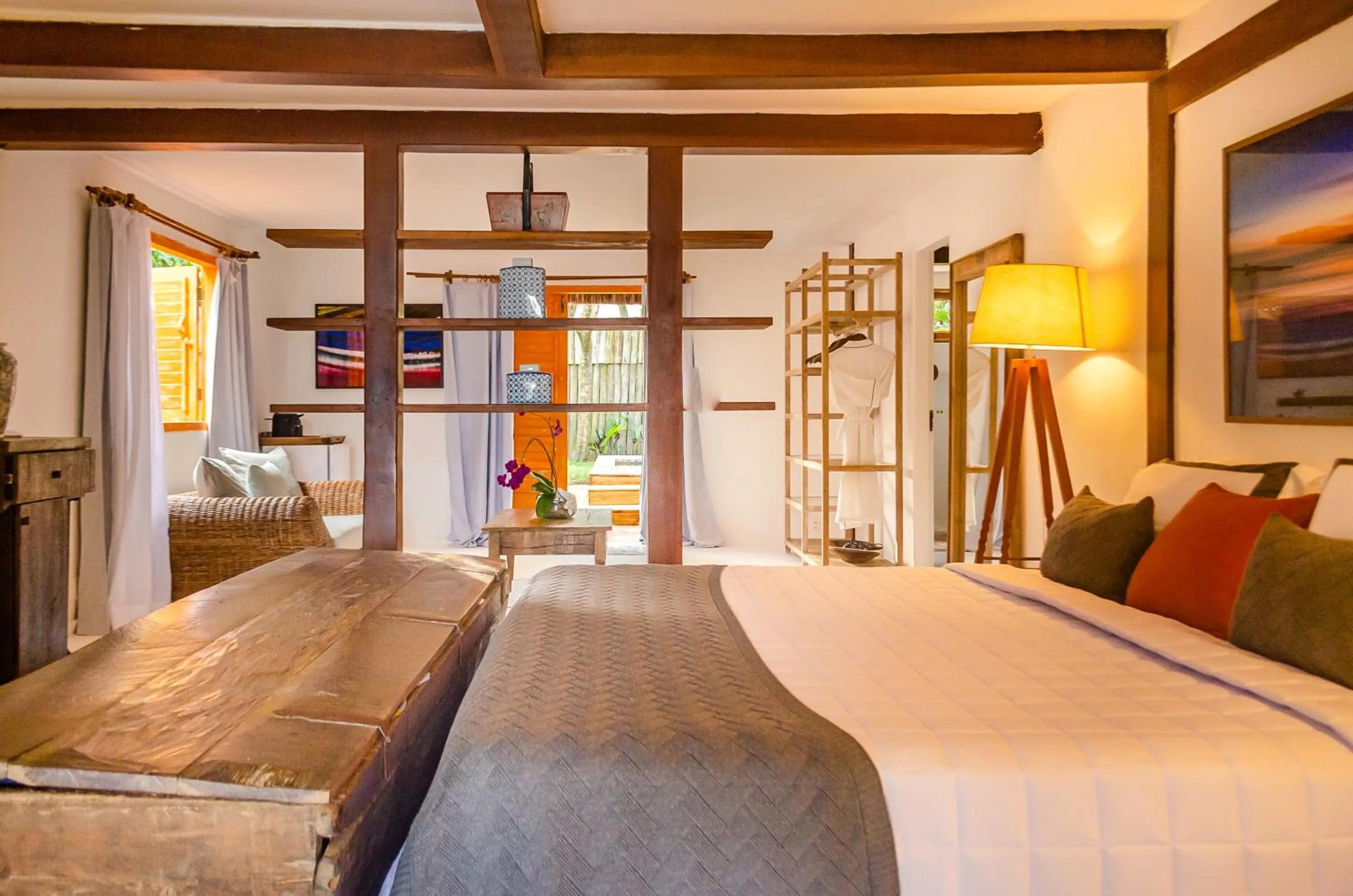 Bed in Villas de Gaia Hotel Boutique