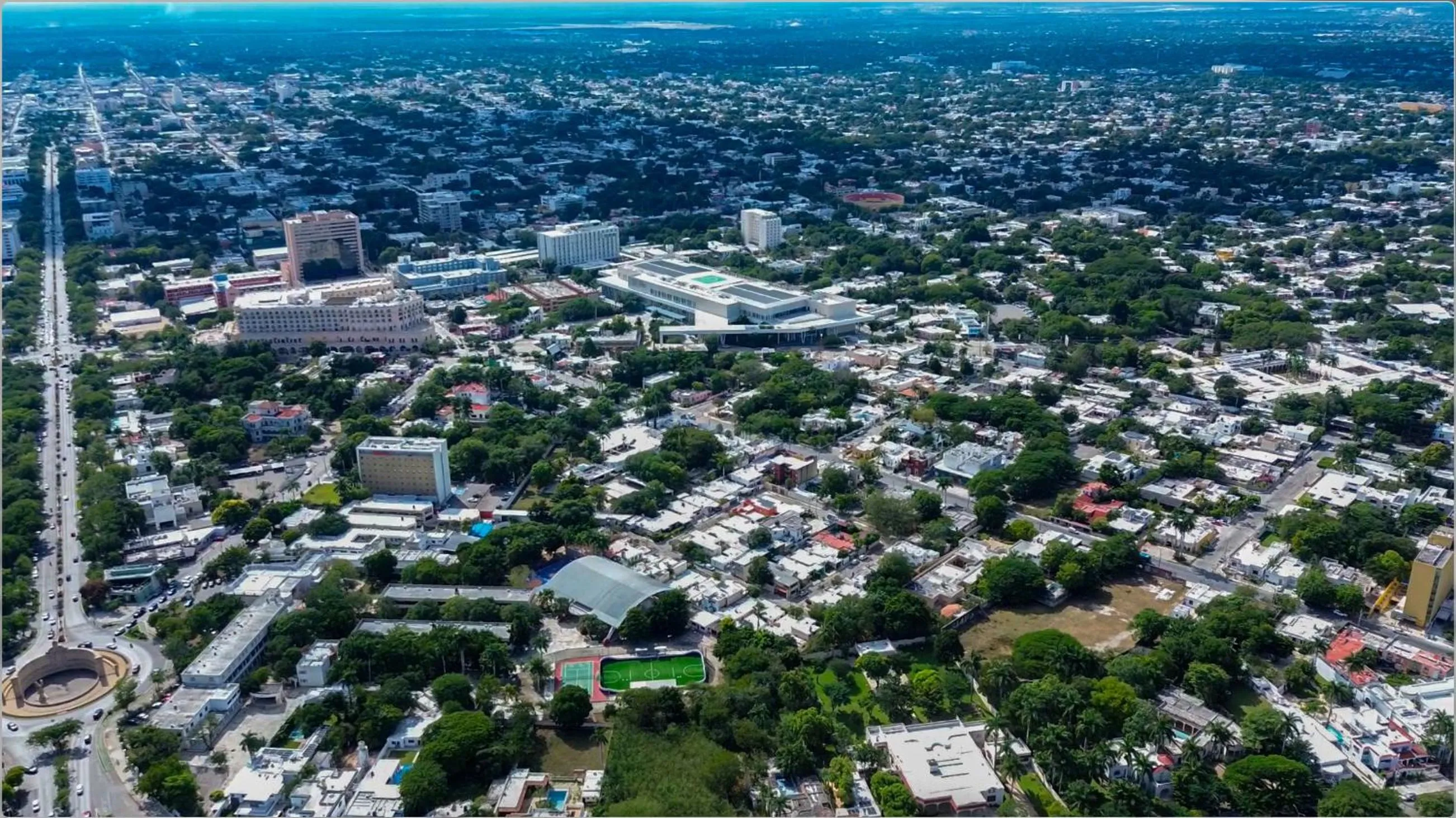 Bird's eye view in Misol-Ha Hotel Mérida