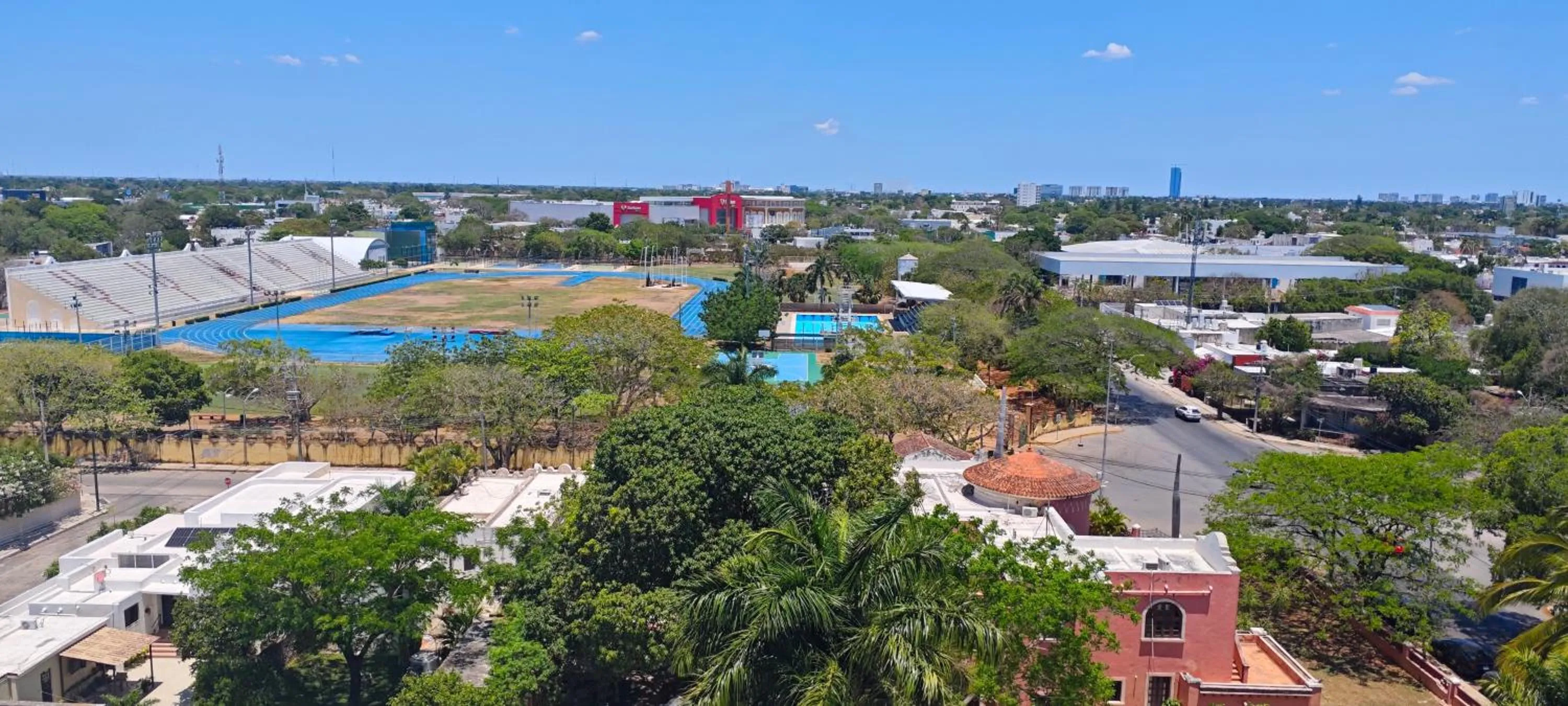 City view in Misol-Ha Hotel Mérida
