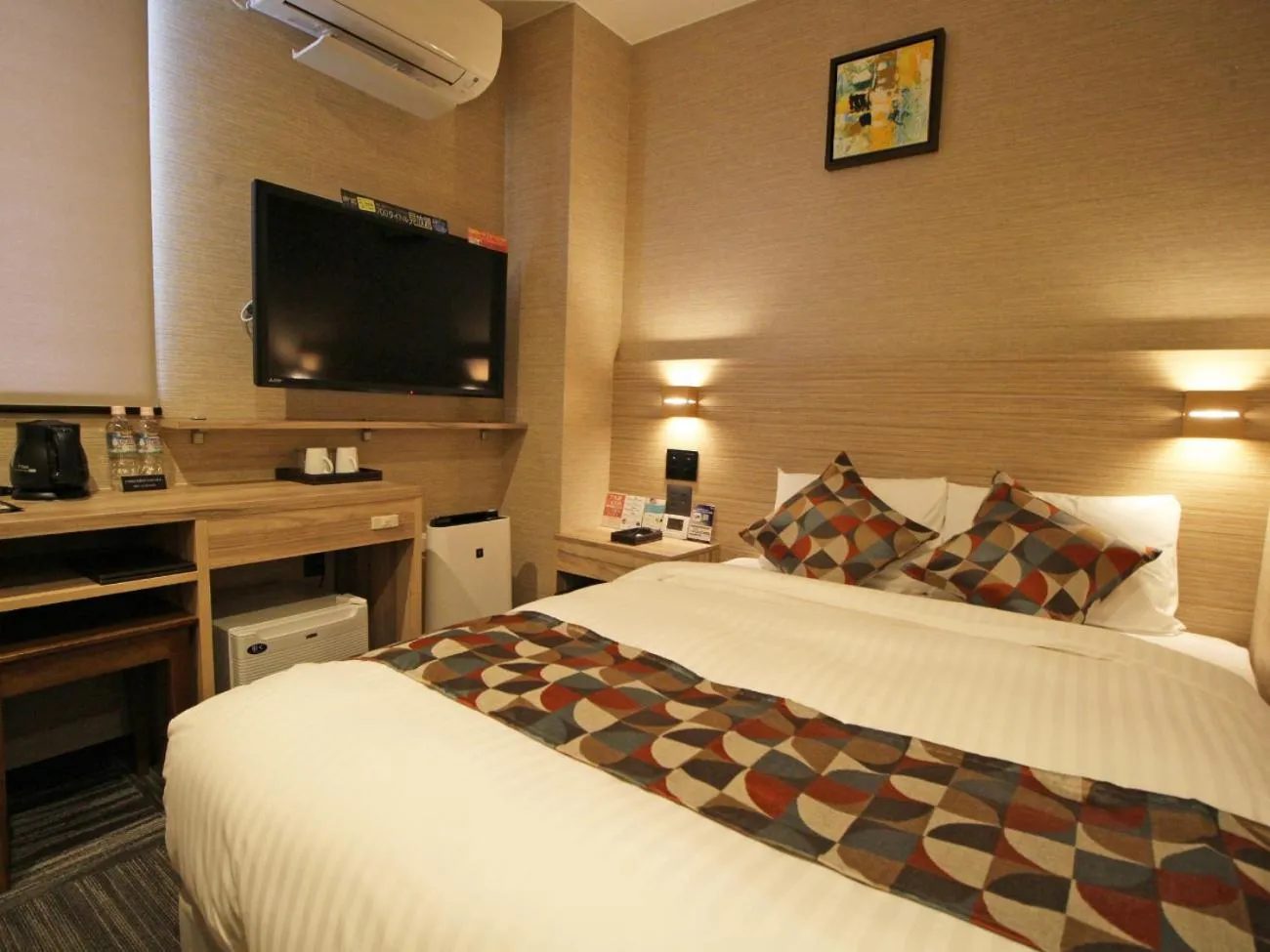 Bed in Astil Hotel Shinosaka Precious