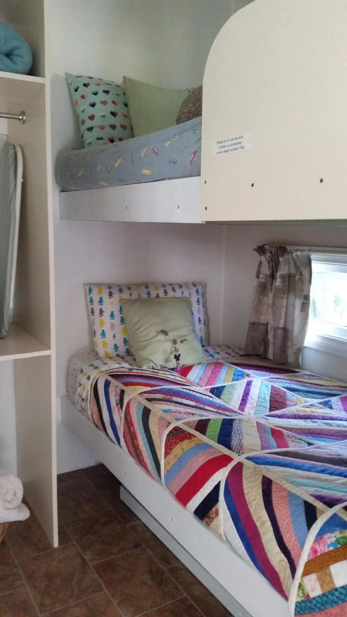 Bed in Padthaway Caravan Park