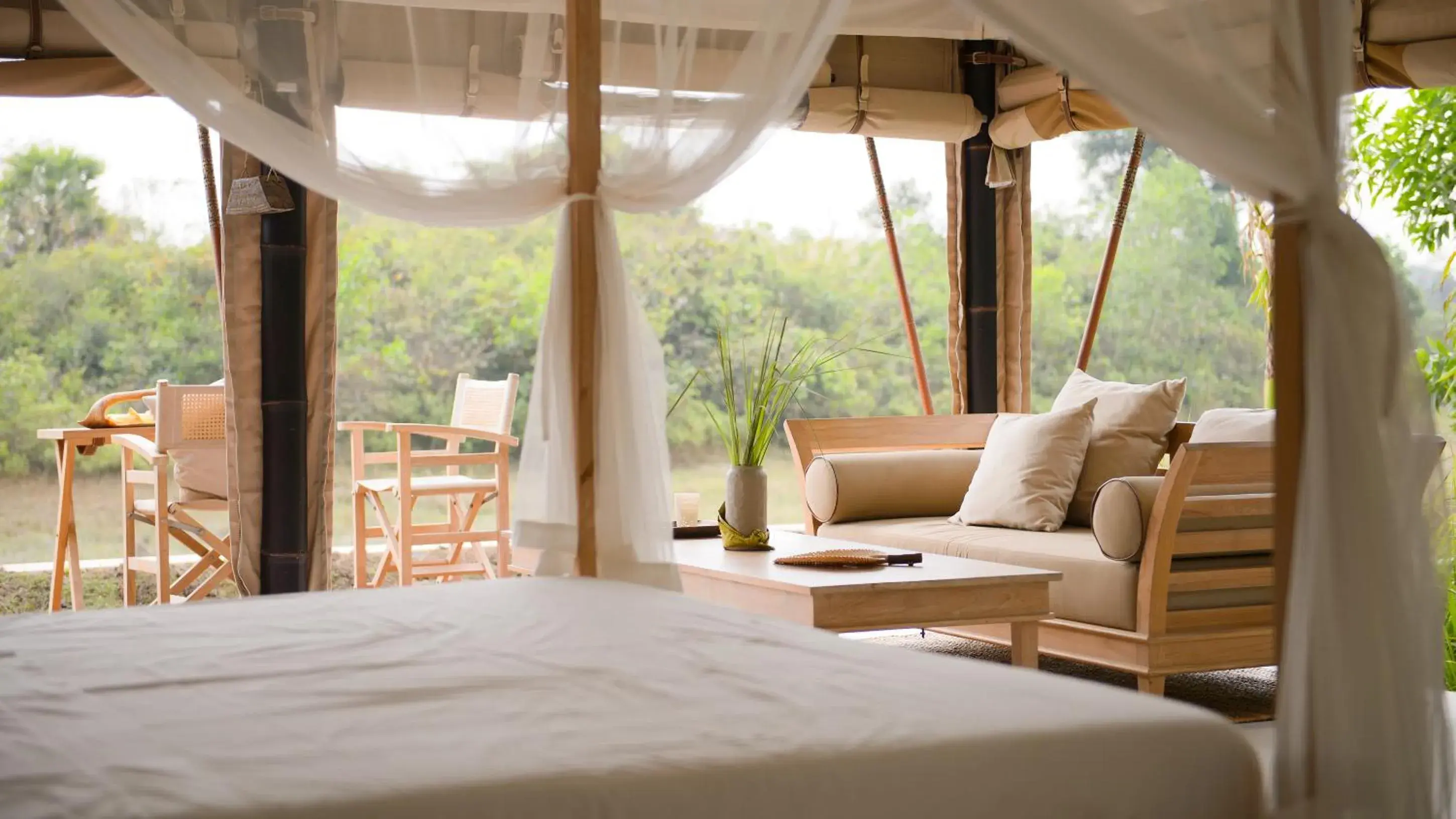 Bed in The Beige Bed in The Beige