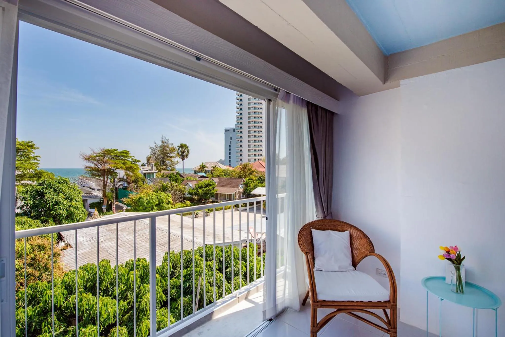 Balcony/Terrace in Baan KangMung Hua Hin On The Beach