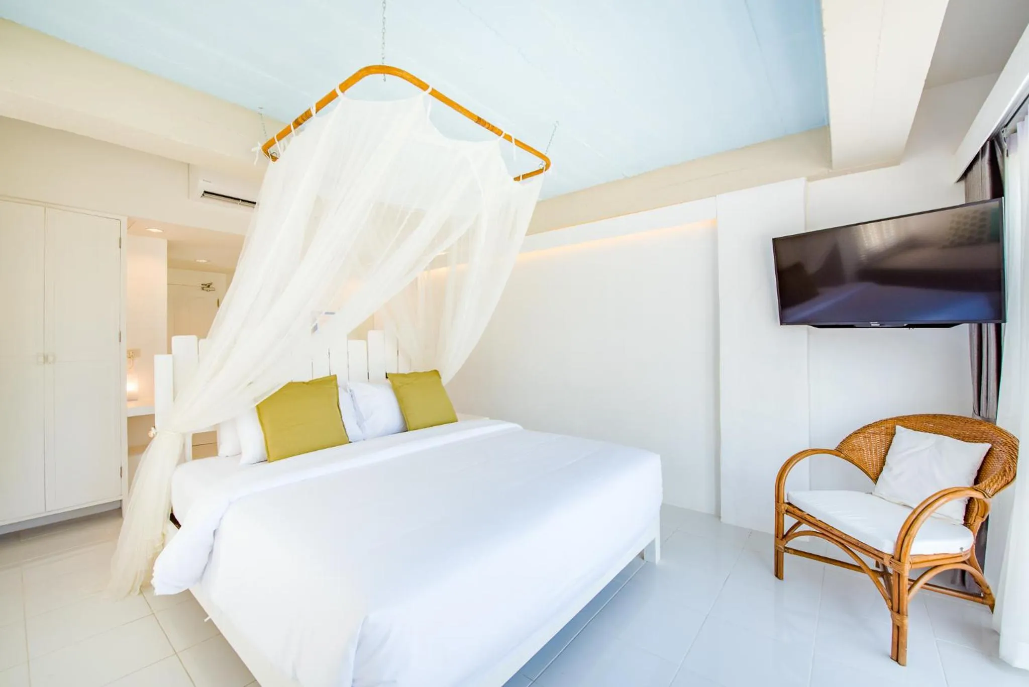 Bedroom, Bed in Baan KangMung Hua Hin On The Beach