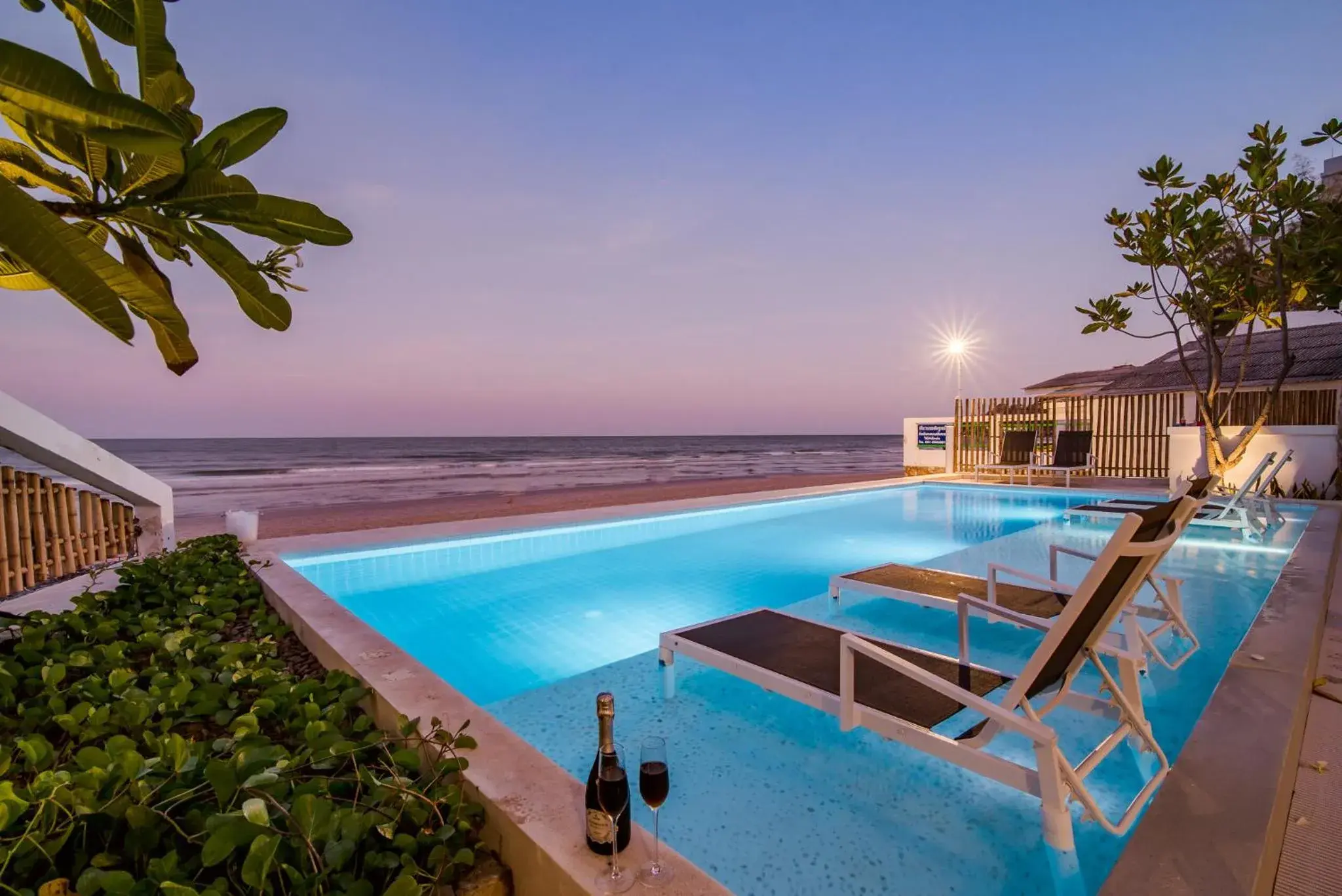 Swimming pool in Baan KangMung Hua Hin On The Beach Swimming pool in Baan KangMung Hua Hin On The Beach