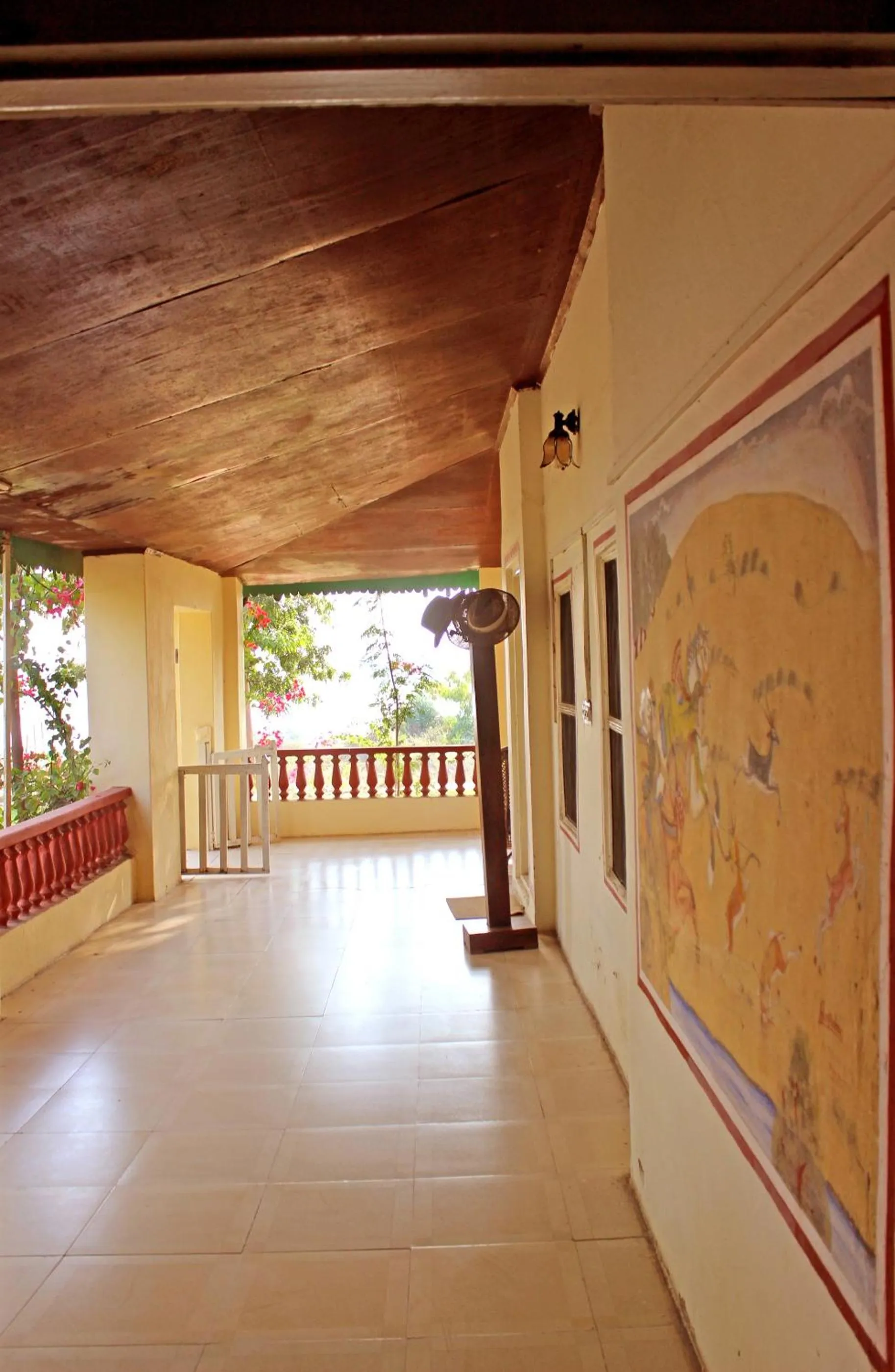 Balcony/Terrace in Bhadrawati - A Riverside Safari Lodge Ranthambore