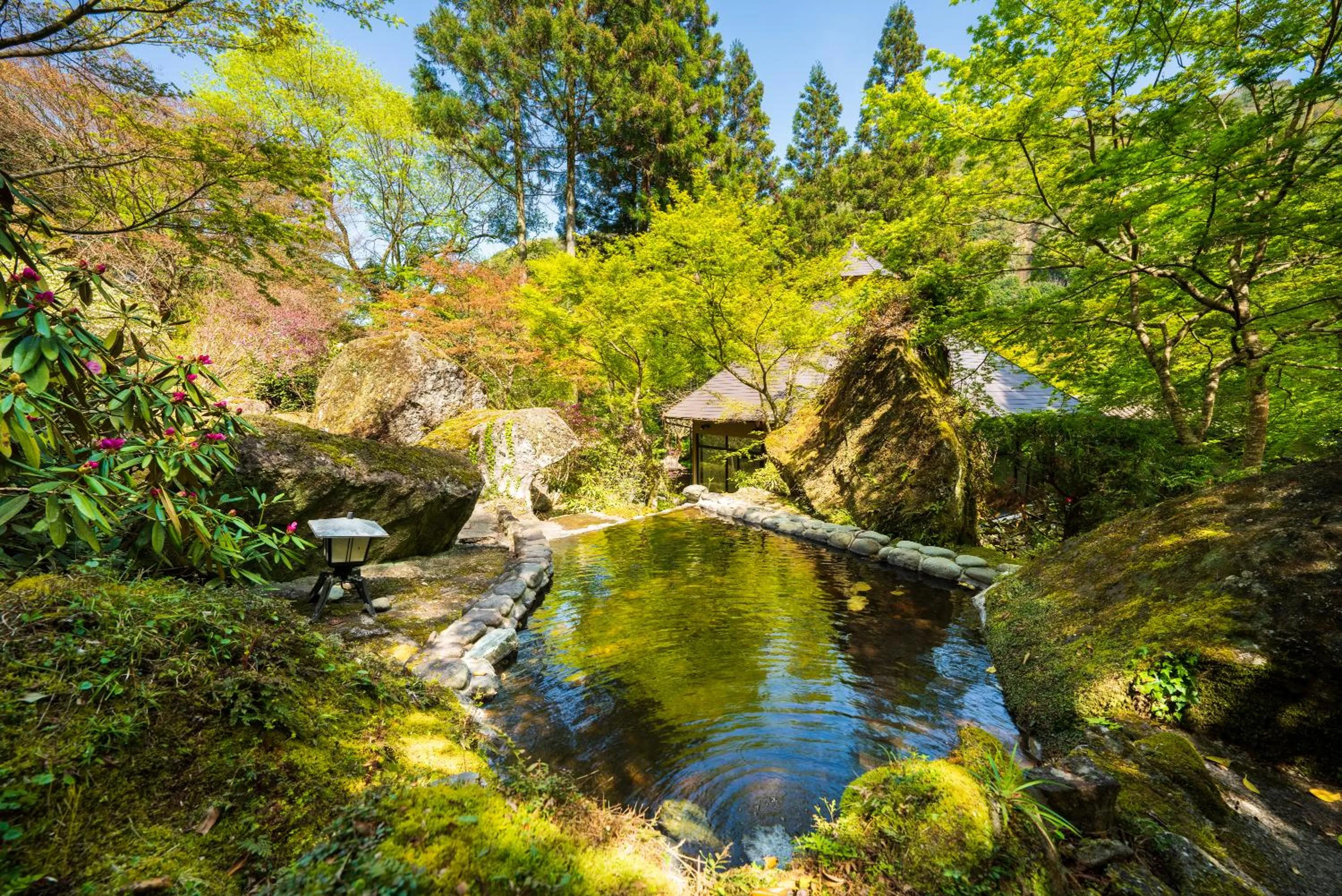 Hot Spring Bath in Auberge Funoki