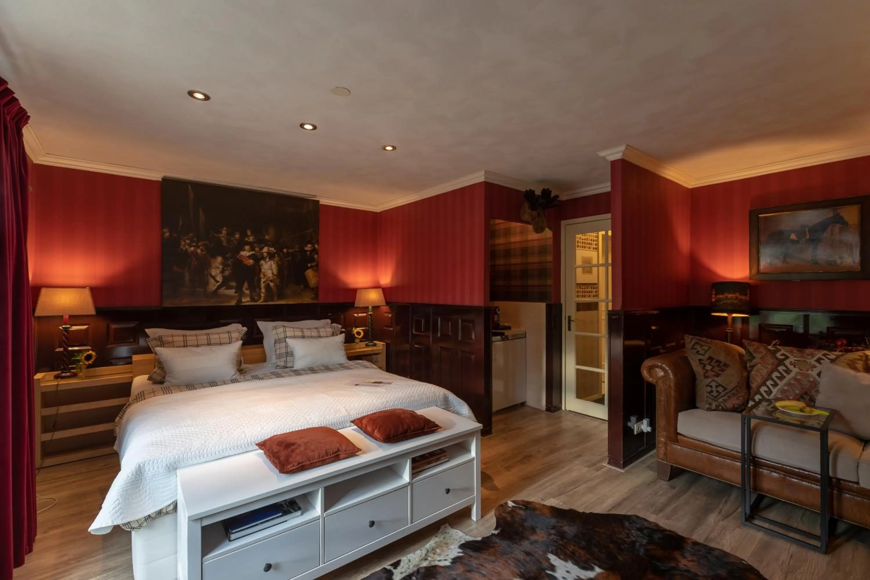 Bed in Beck's Bed and Breakfast