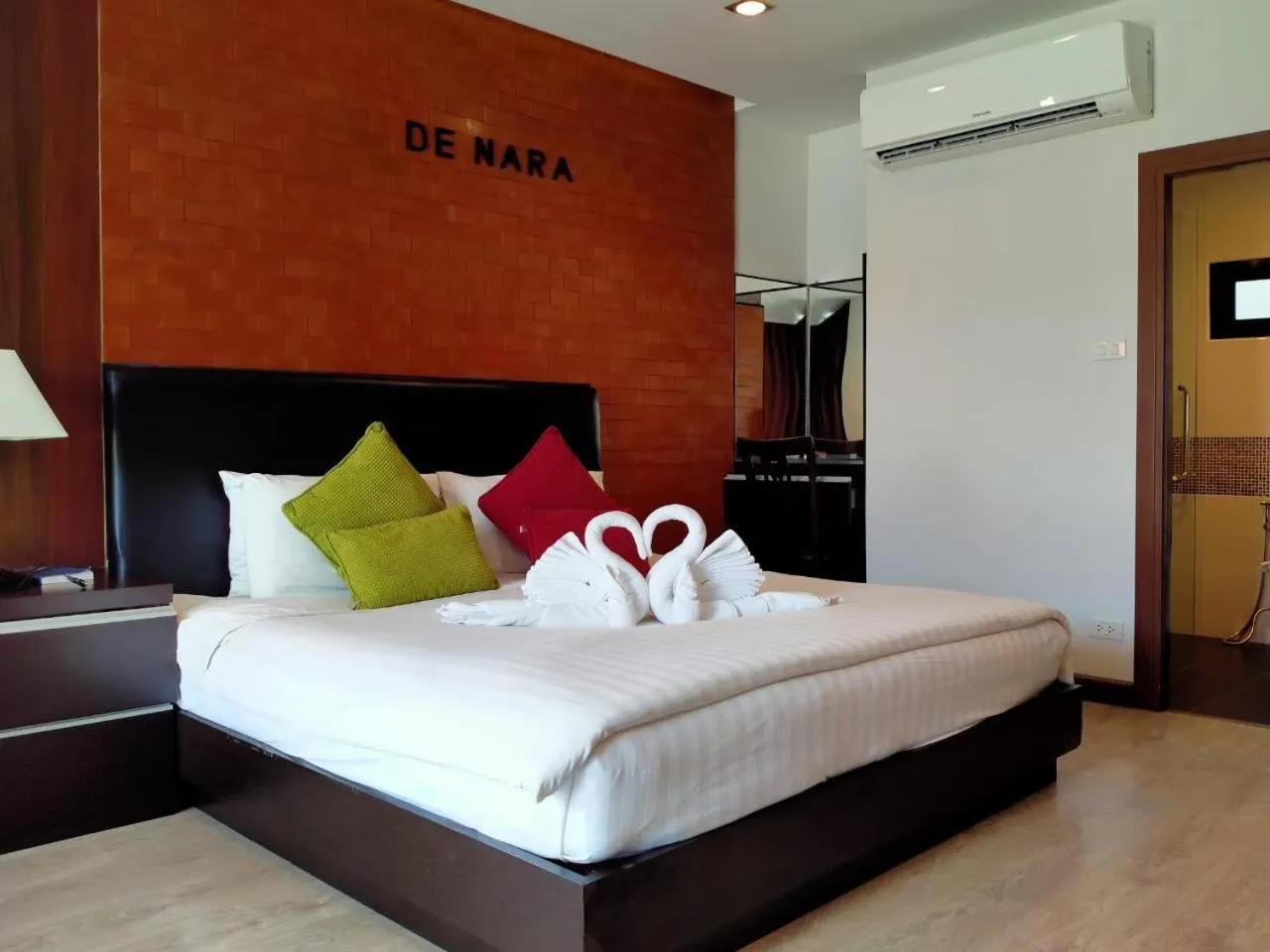 Bed in Hotel De Nara