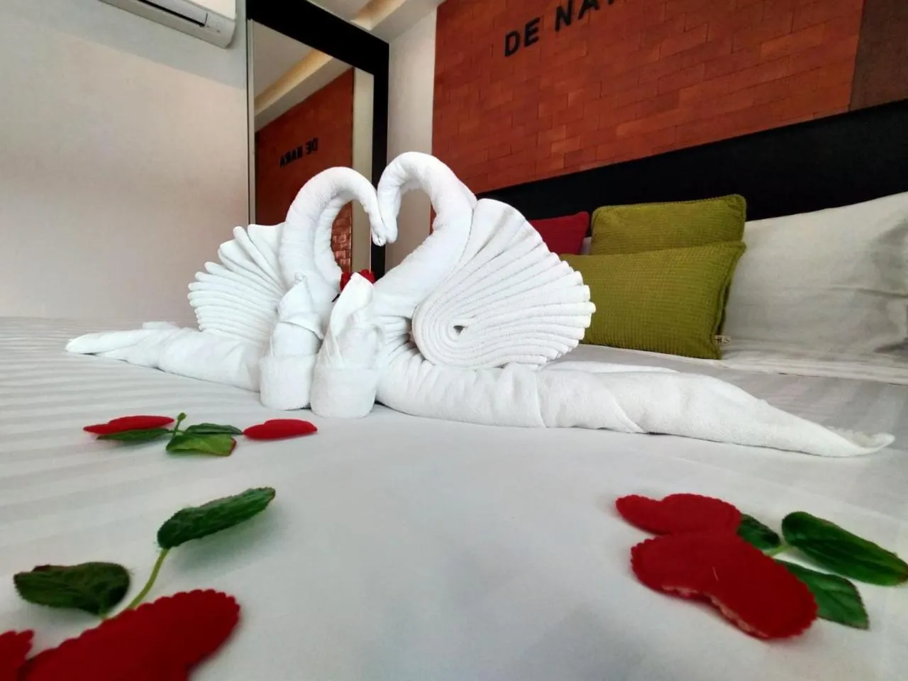 Bed in Hotel De Nara