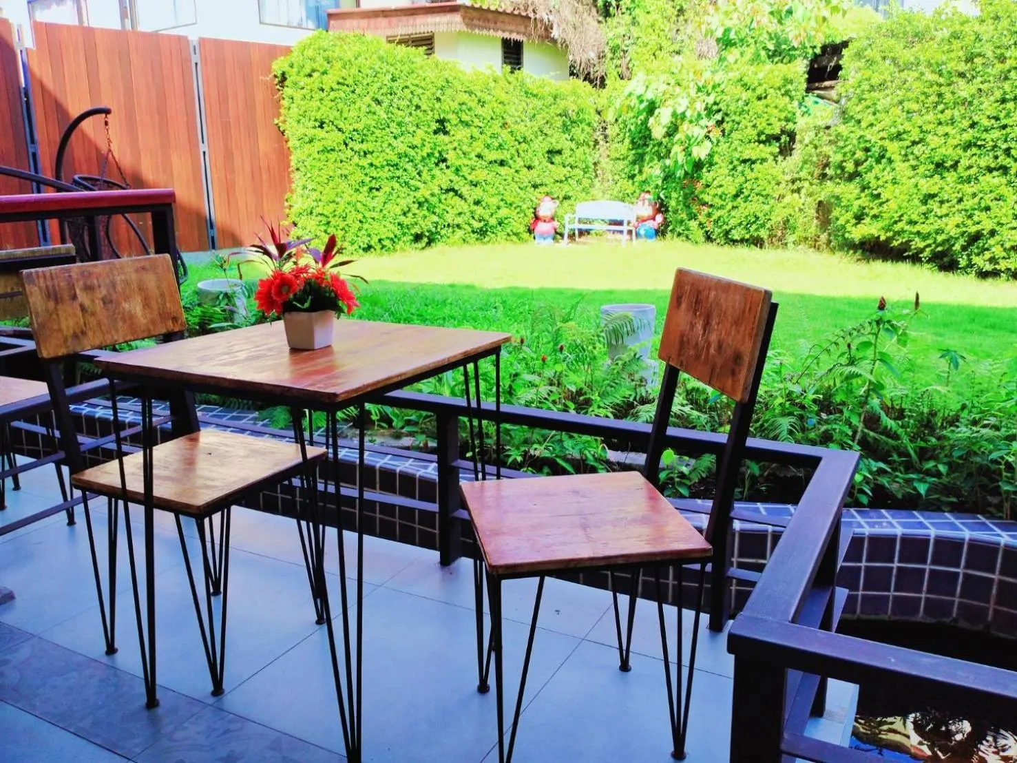 Patio in Hotel De Nara