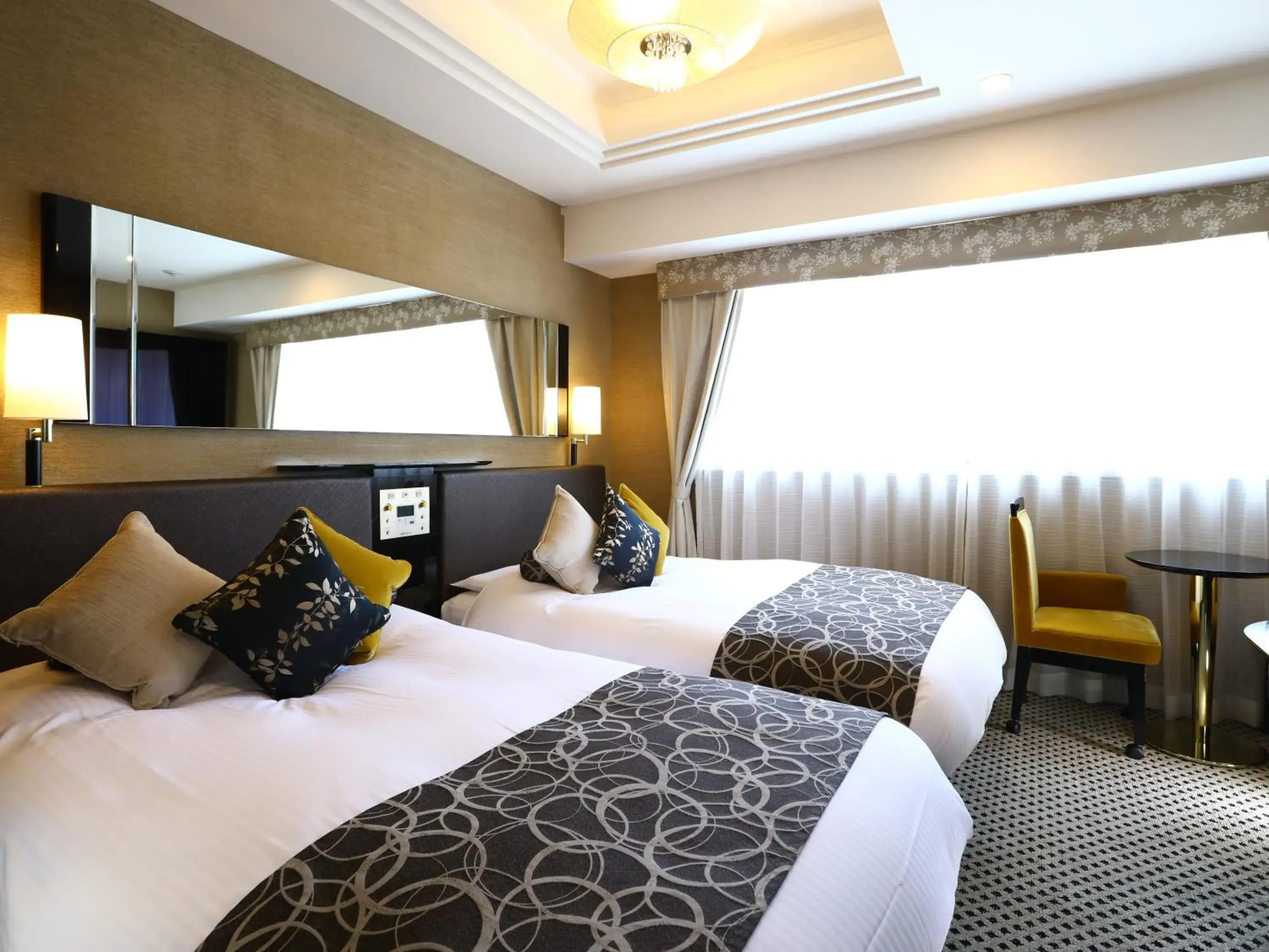 Bed in APA Hotel Iidabashi Ekimae Bed in APA Hotel Iidabashi Ekimae