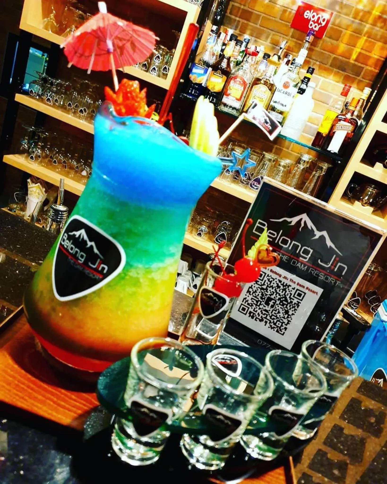Alcoholic drinks in Belong Jin The Dam Hotel And Resort
