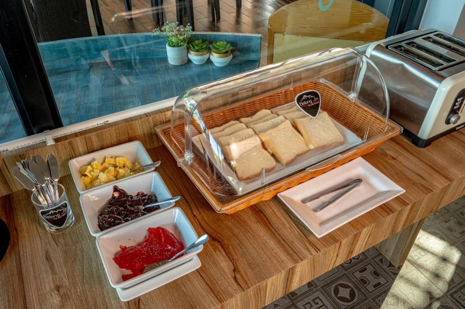 Breakfast in Belong Jin The Dam Hotel And Resort