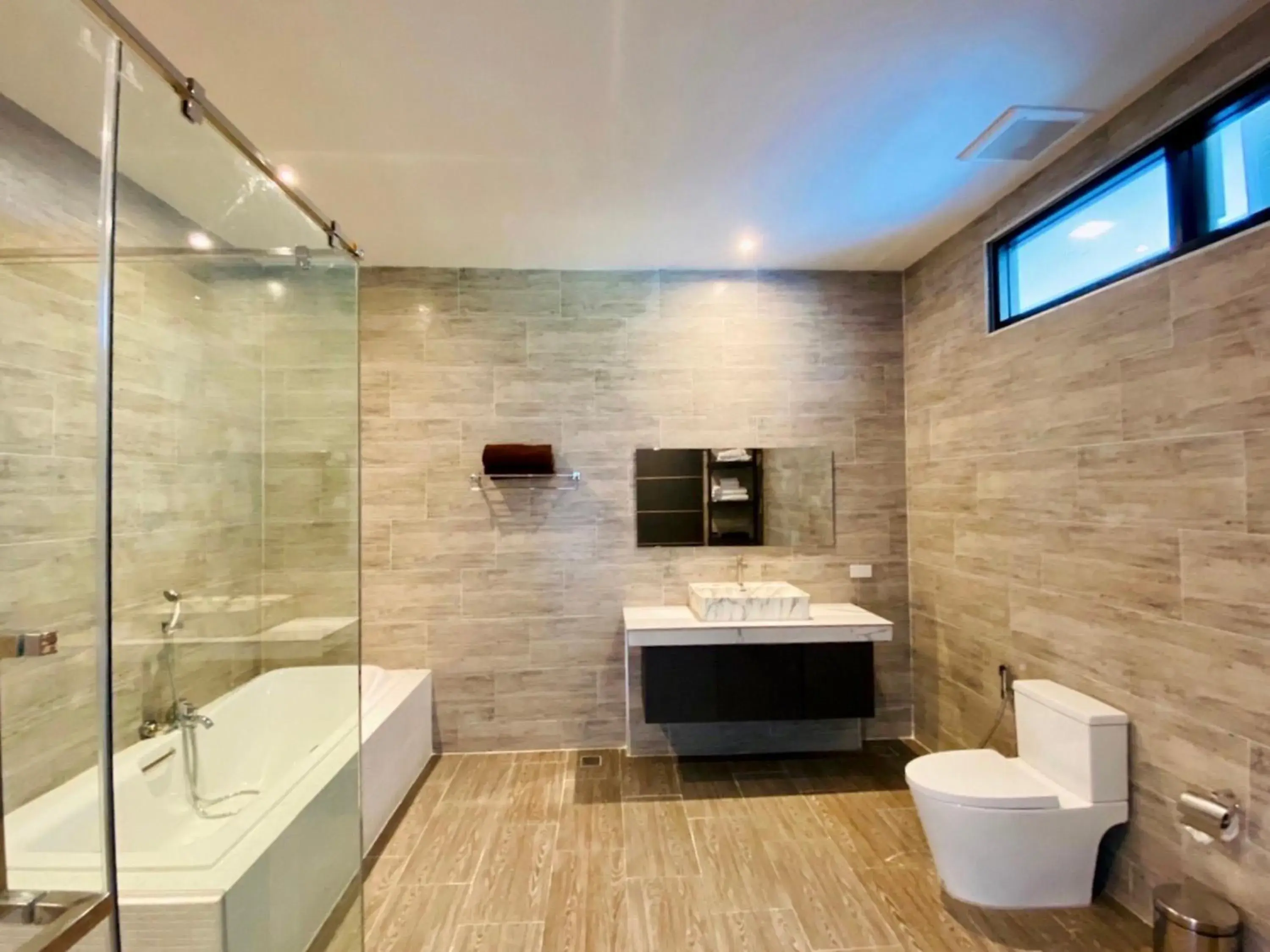 Bathroom in Belong Jin The Dam Hotel And Resort Bathroom in Belong Jin The Dam Hotel And Resort