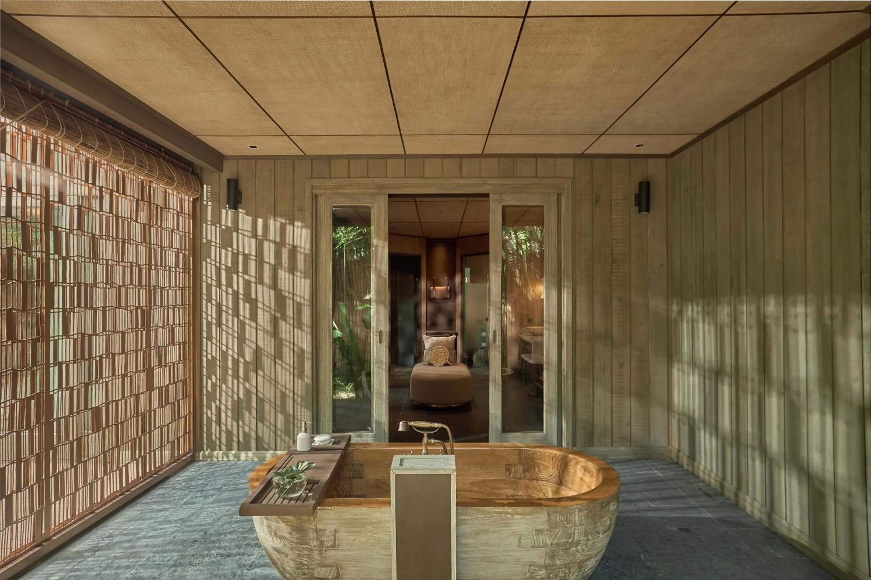 Bath in An Lam Retreats Ninh Van Bay