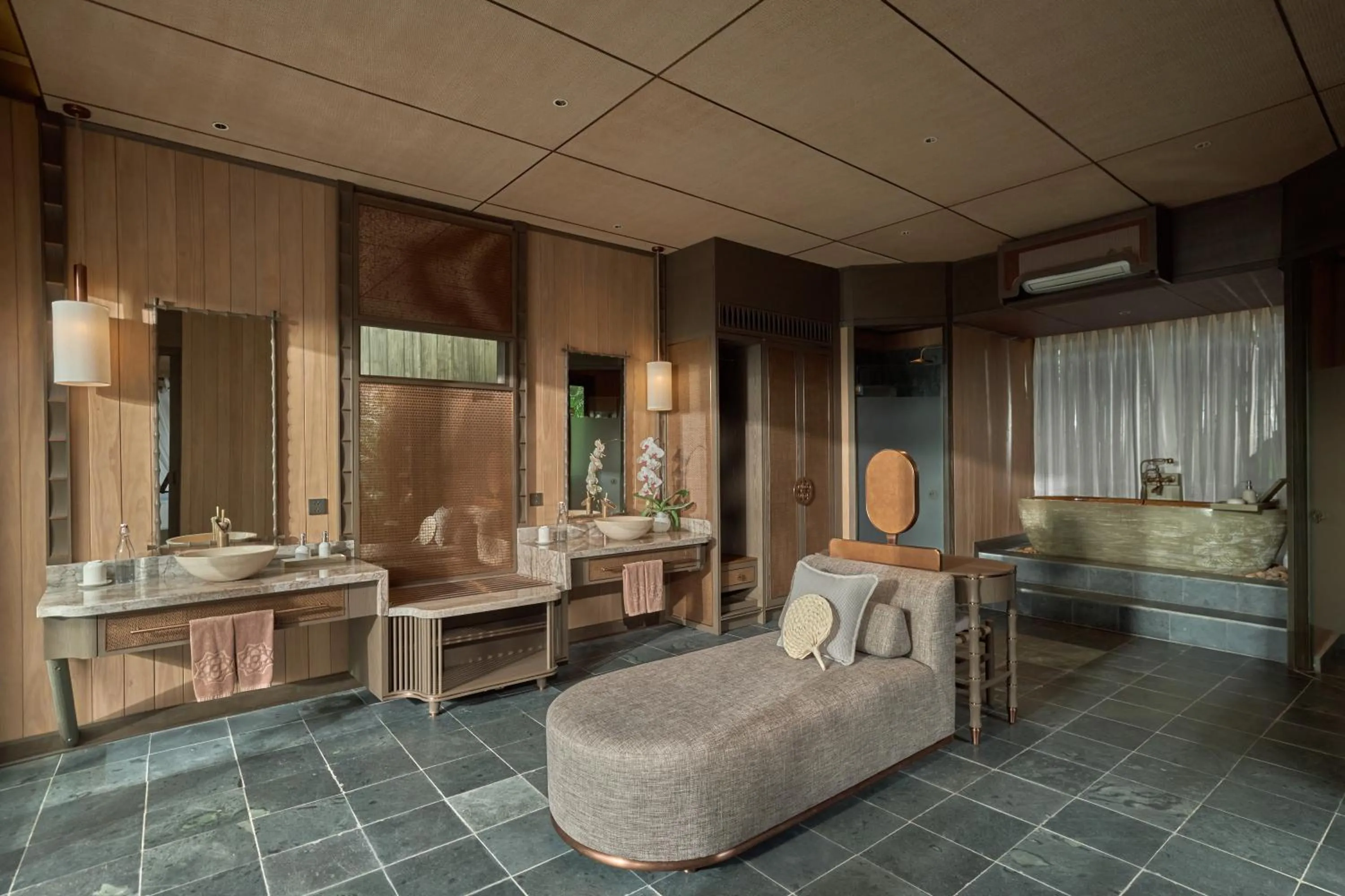 Bathroom in An Lam Retreats Ninh Van Bay