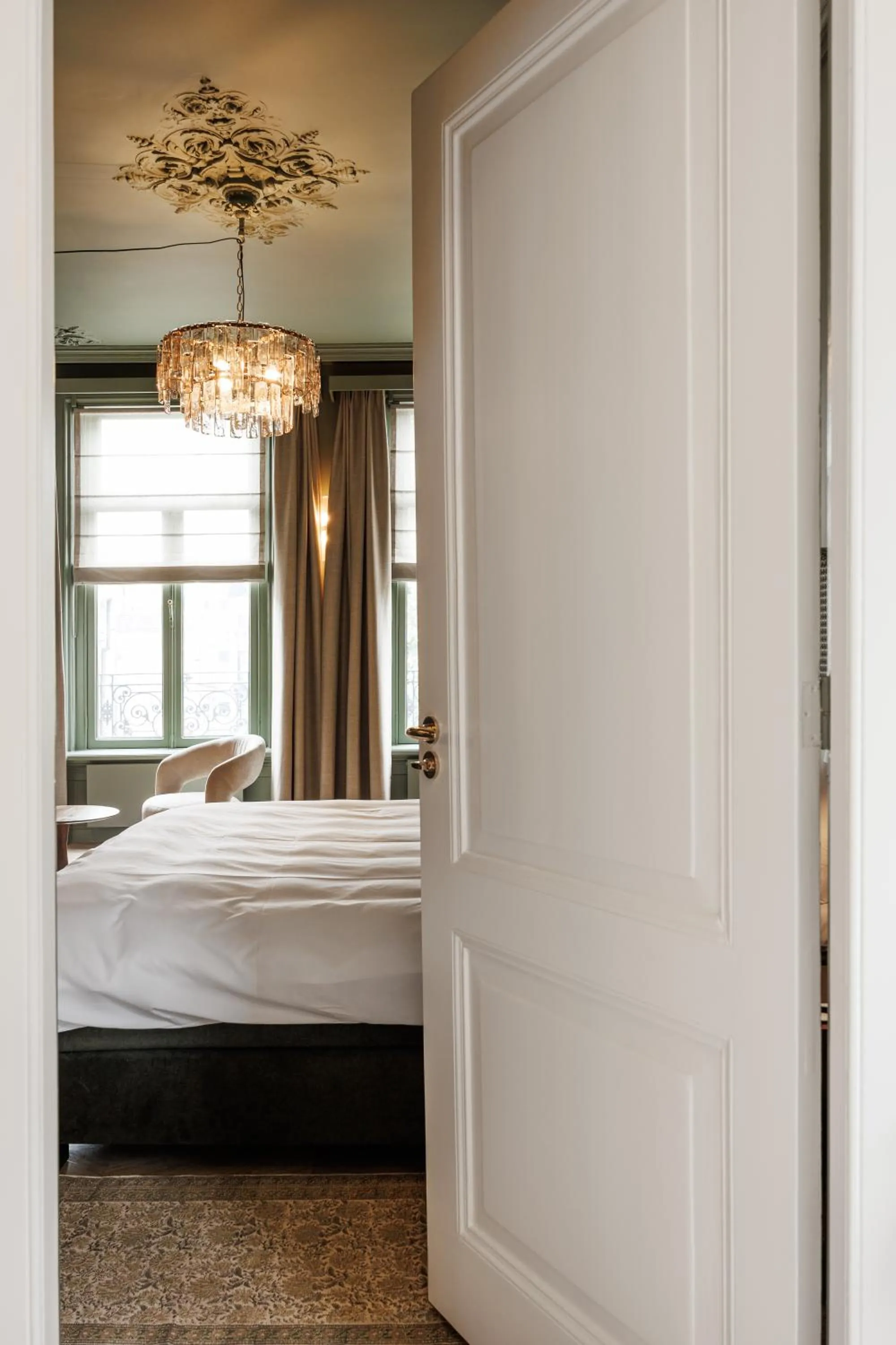 Bed in Uylenhof Hotel