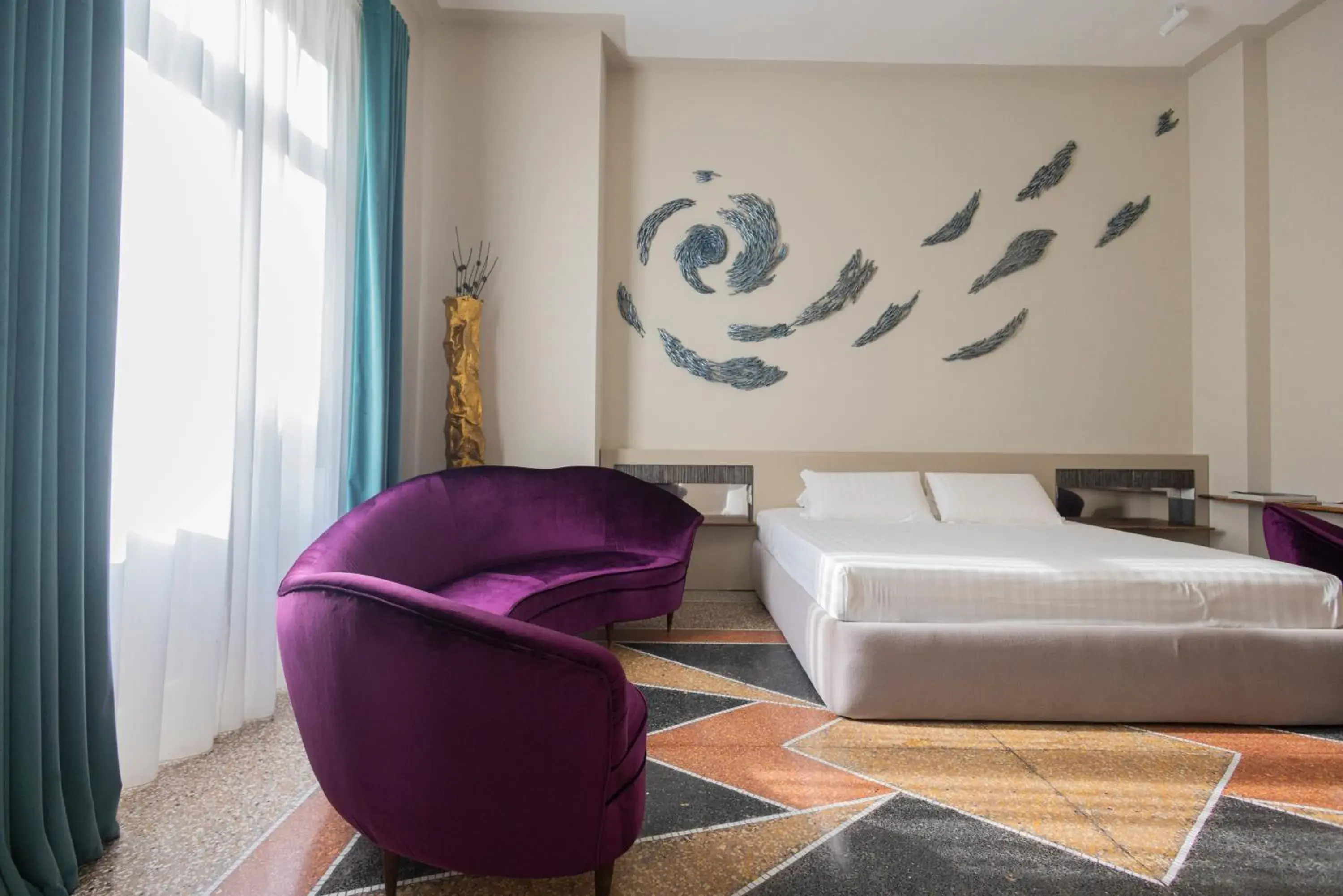 Bed in Atelier Inès Arts & Suites Bed in Atelier Inès Arts & Suites