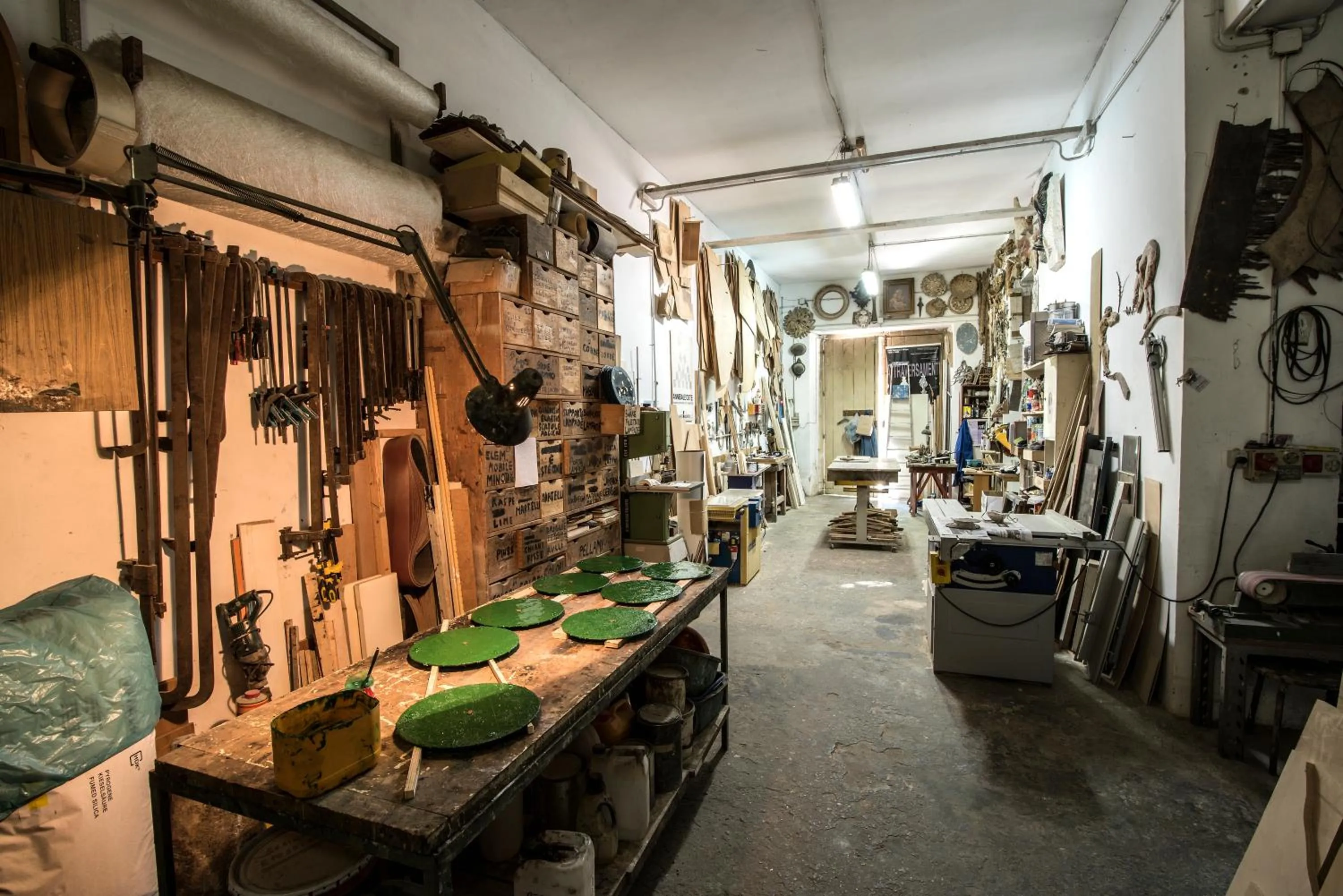 On site in Atelier Inès Arts & Suites