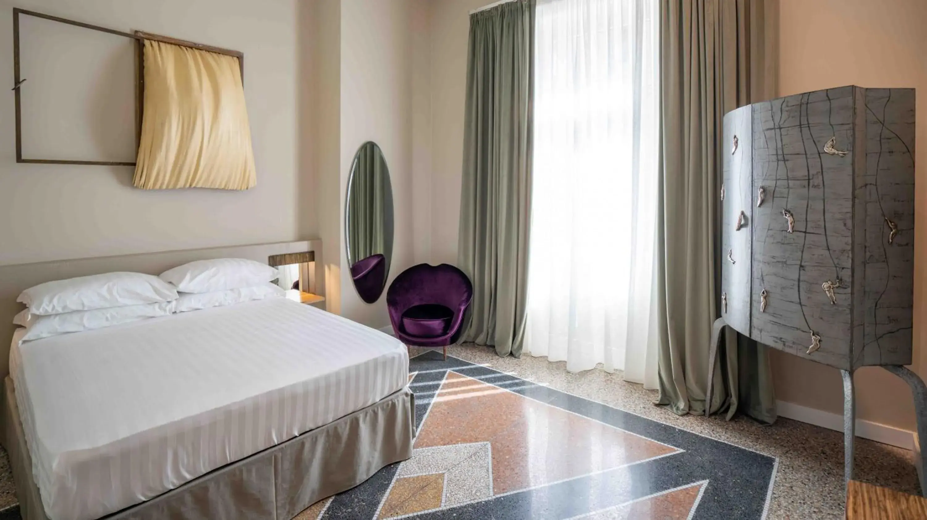 Bed in Atelier Inès Arts & Suites Bed in Atelier Inès Arts & Suites