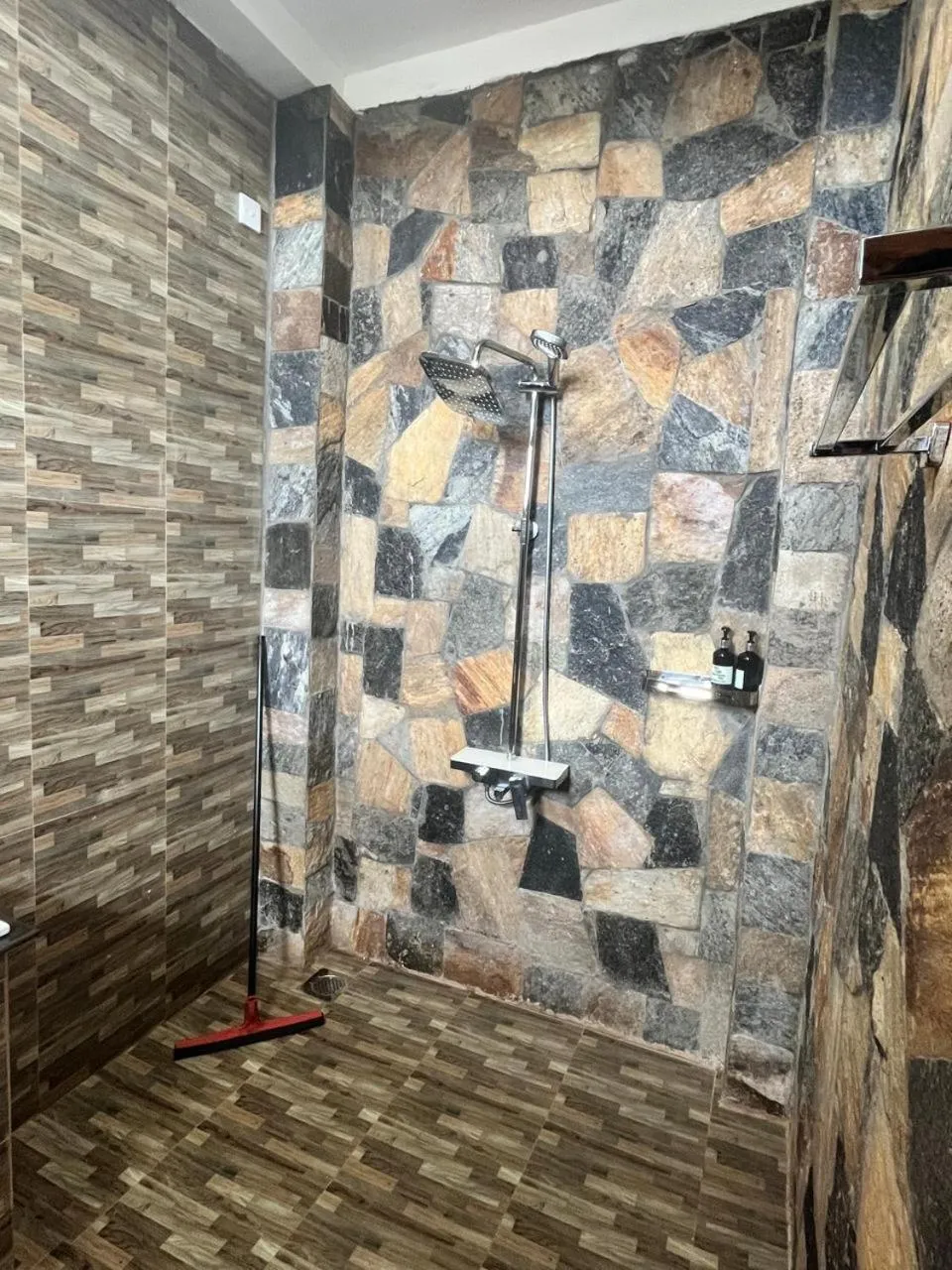 Shower in Windy Garden
