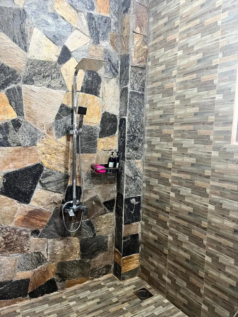 Shower in Windy Garden