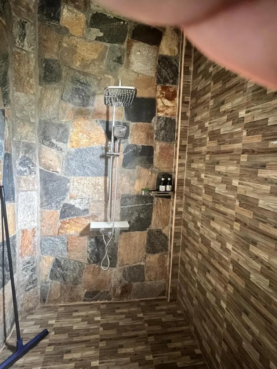 Shower in Windy Garden