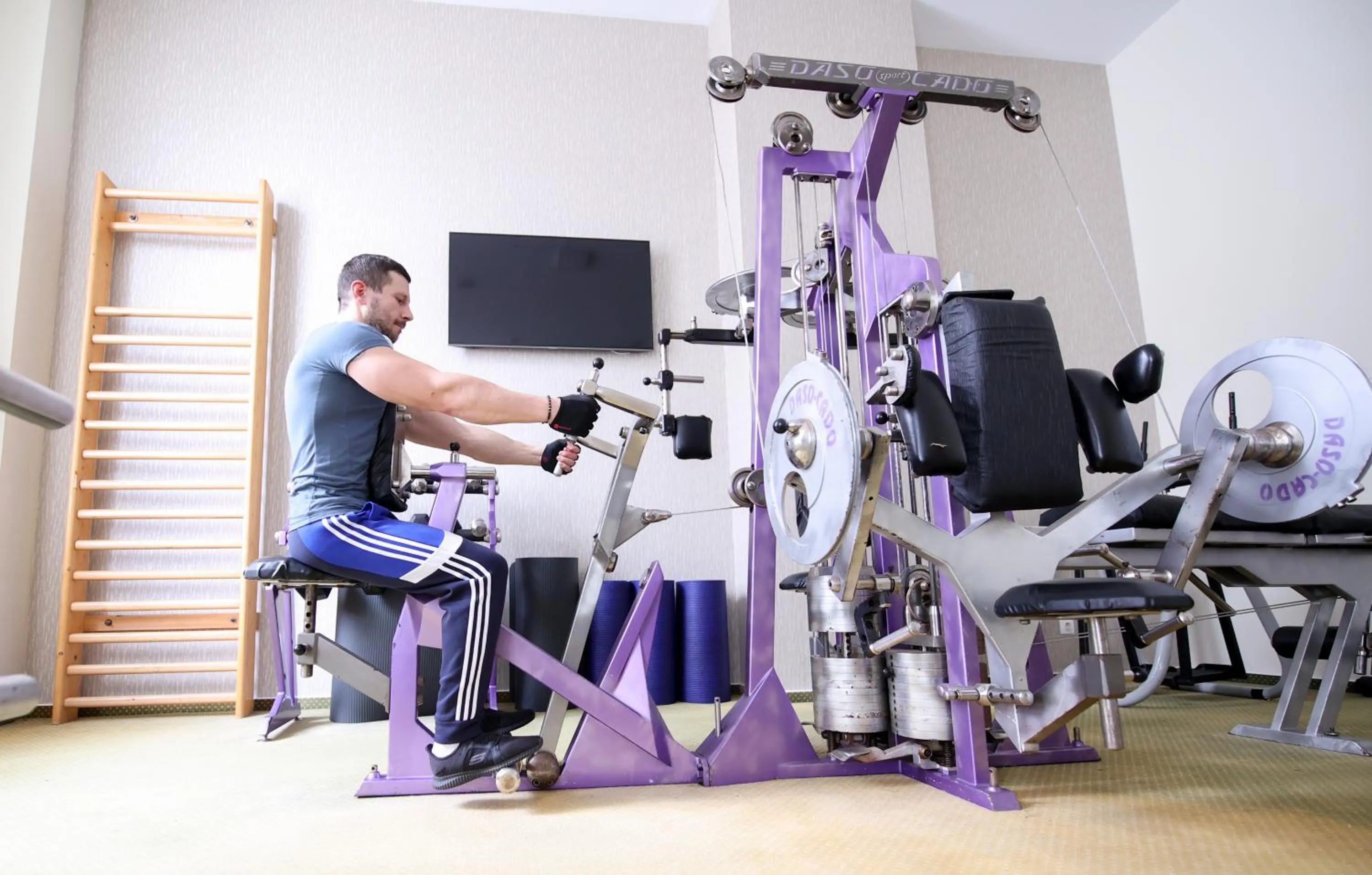 Fitness centre/facilities in Hotel Carmen