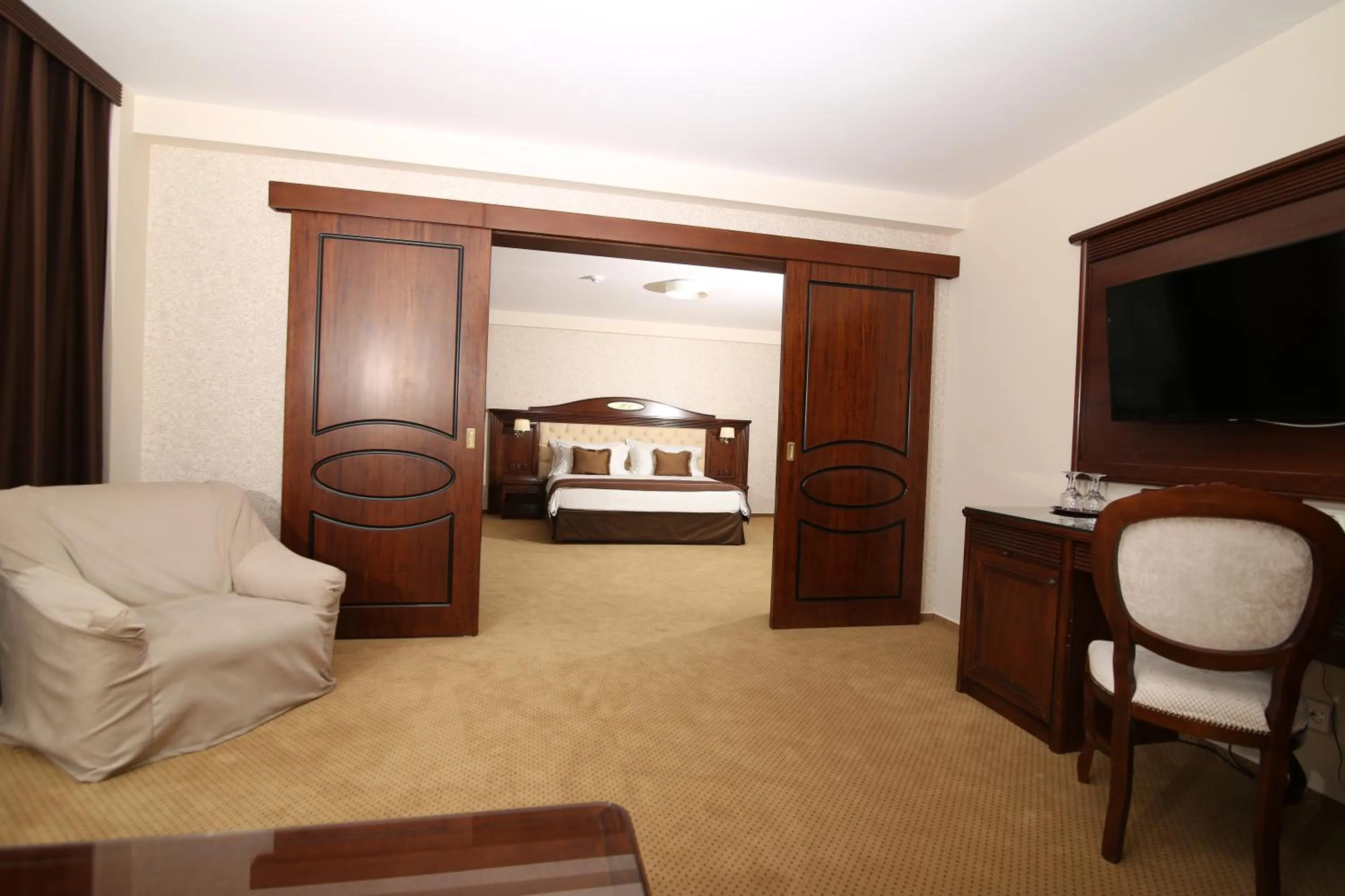 Photo of the whole room, Bed in Hotel Carmen