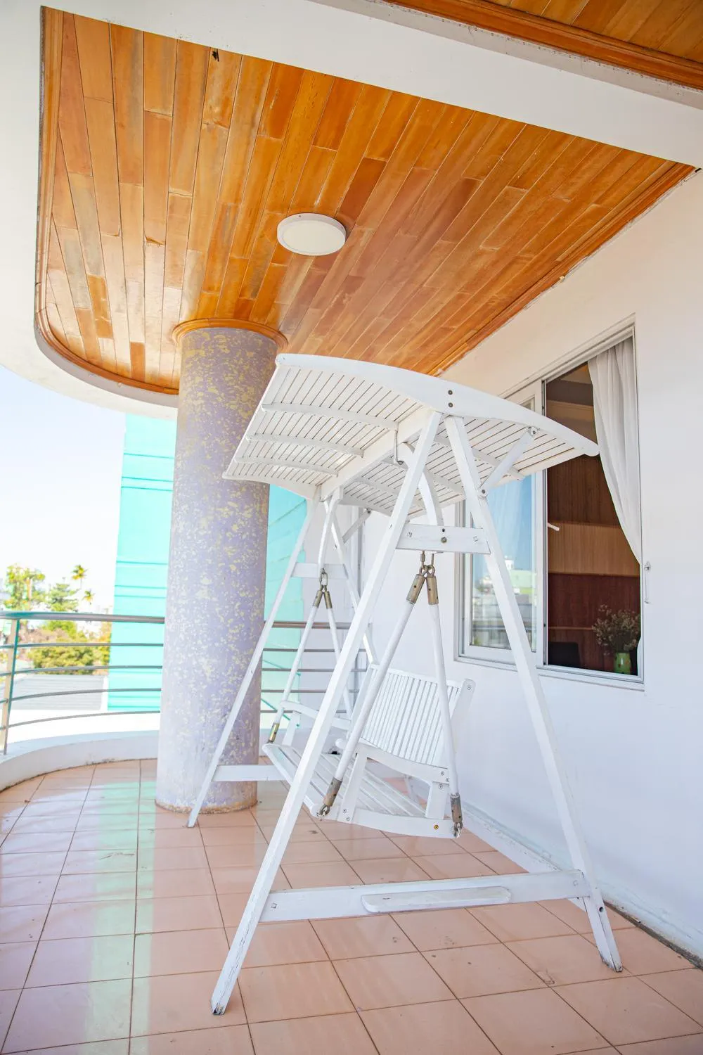 Balcony/Terrace in Tre Xanh Hotel