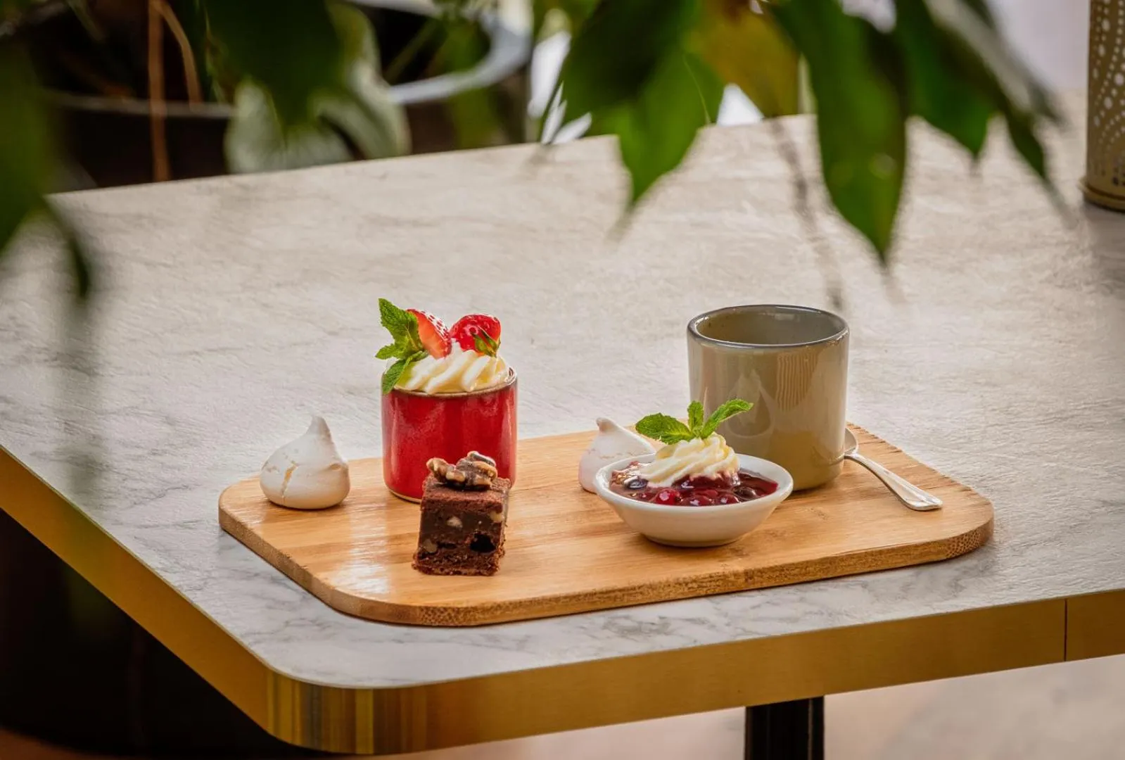 Food in Domaine des Dryades