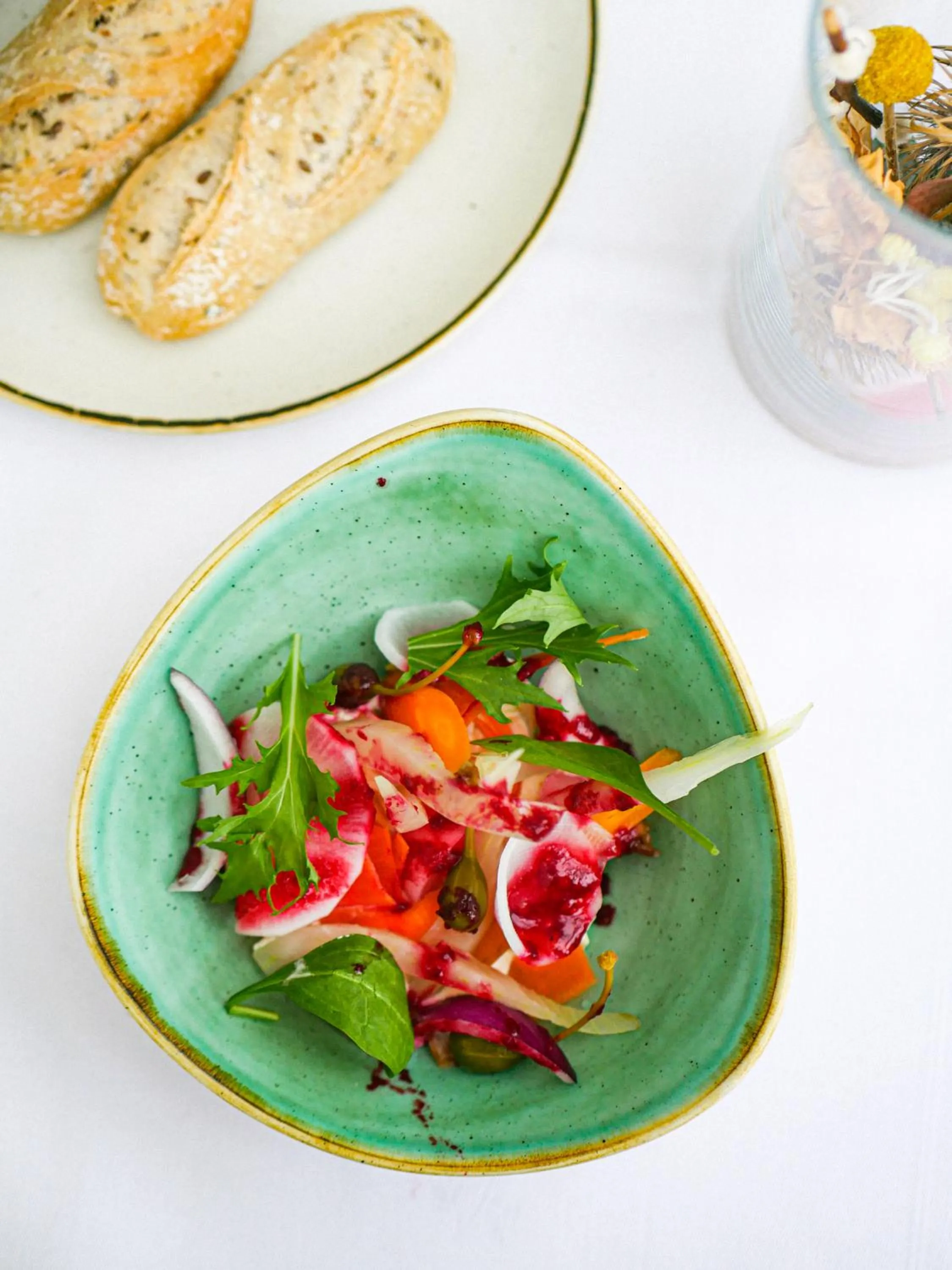 Food in Domaine des Dryades