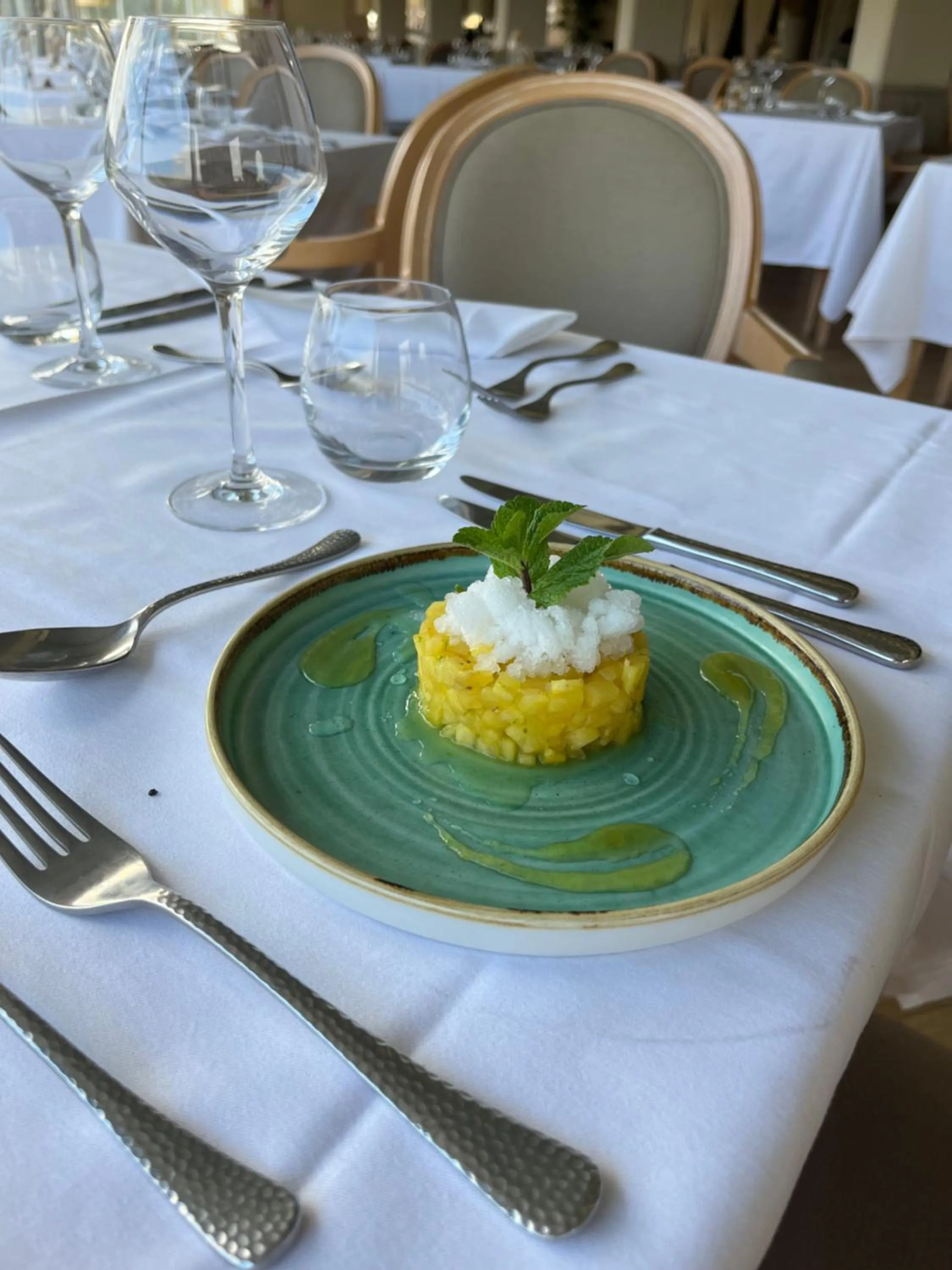 Dinner in Domaine des Dryades