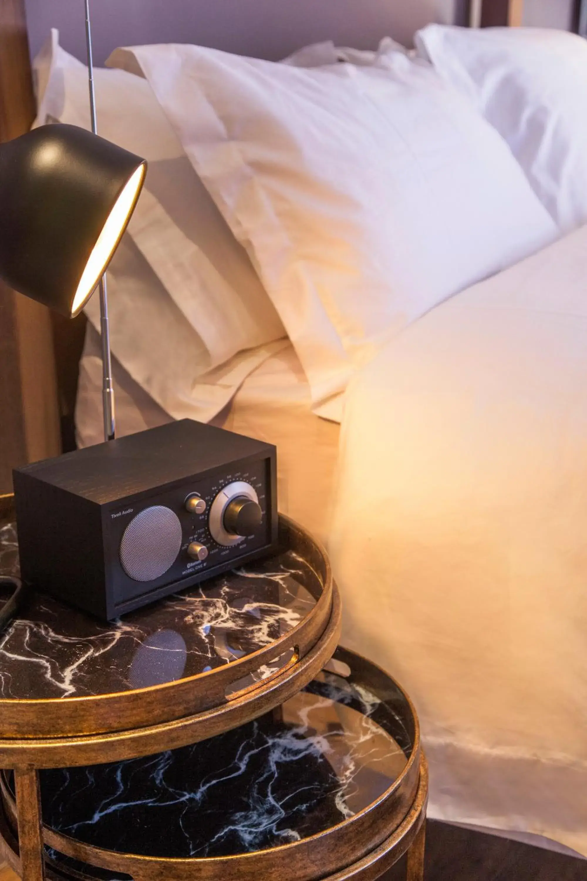 Decorative detail, Bed in The Grey Hotel Decorative detail, Bed in The Grey Hotel