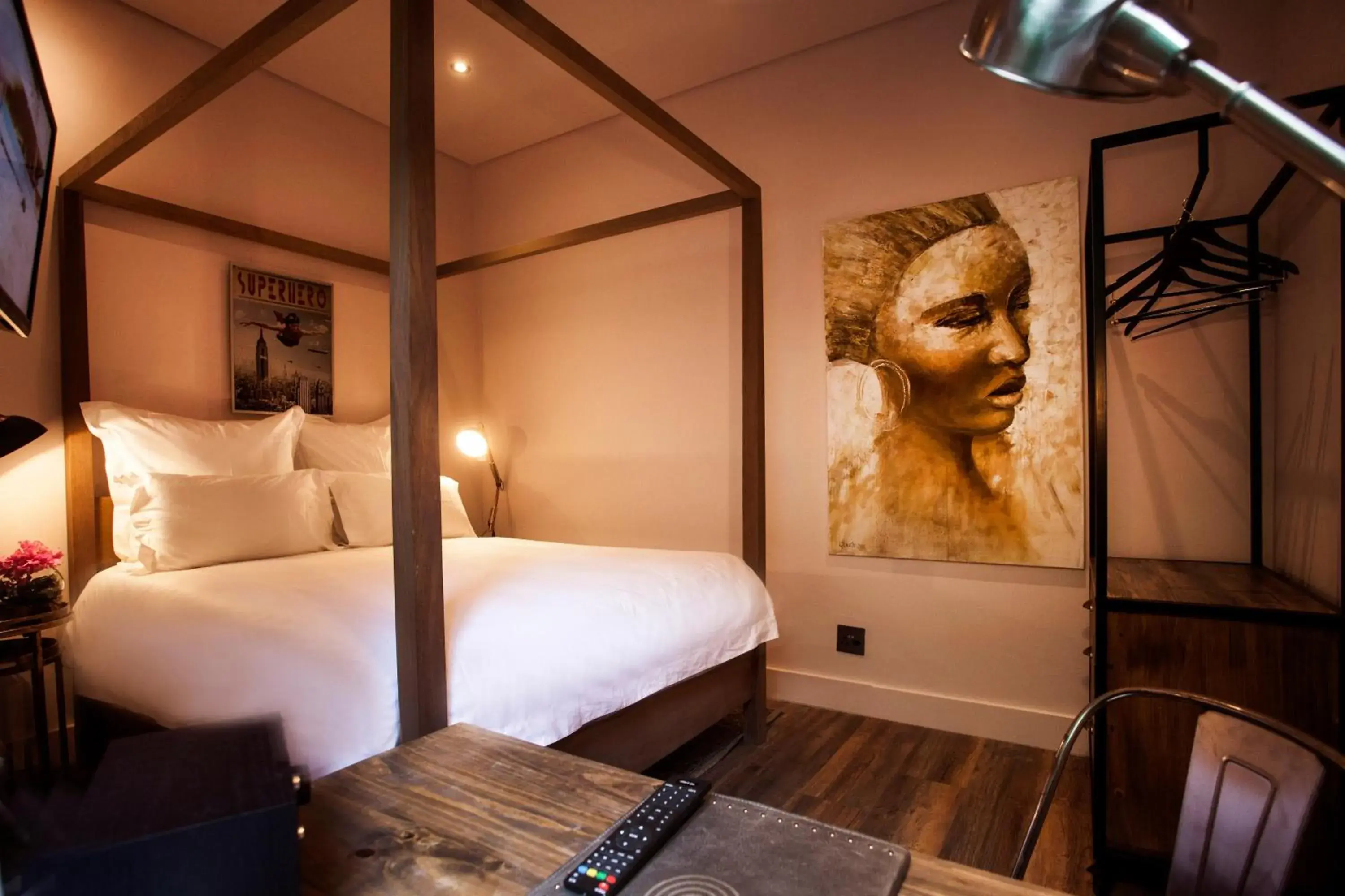 Living room, Bed in The Grey Hotel Living room, Bed in The Grey Hotel