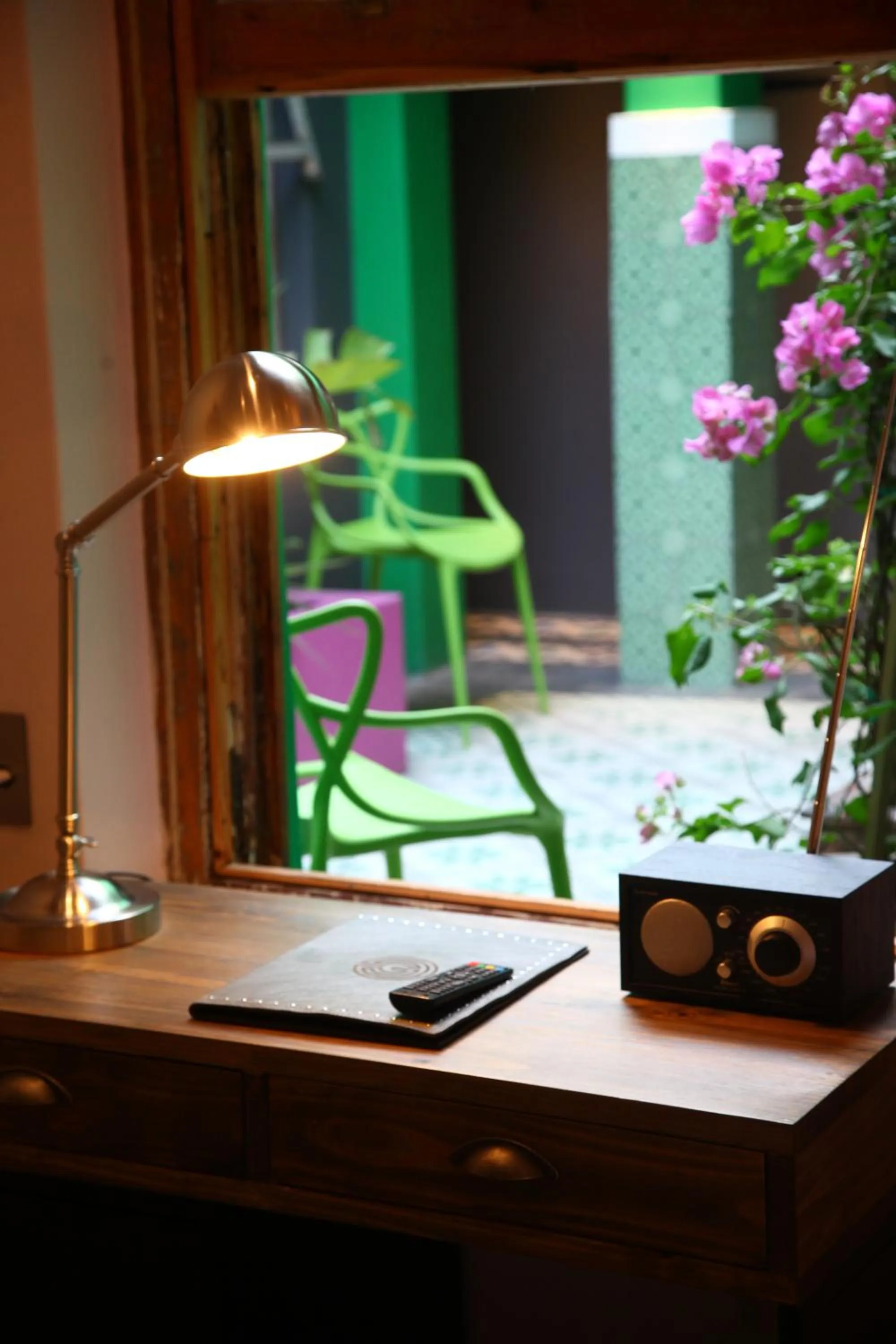 Garden view in The Grey Hotel