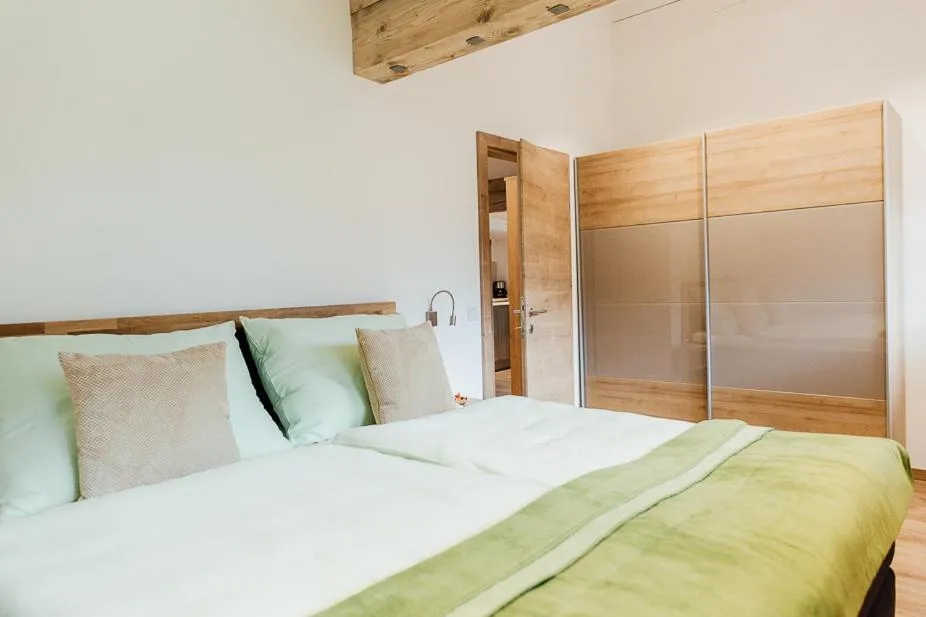Bedroom, Bed in Ferienhaus Hohenwarter