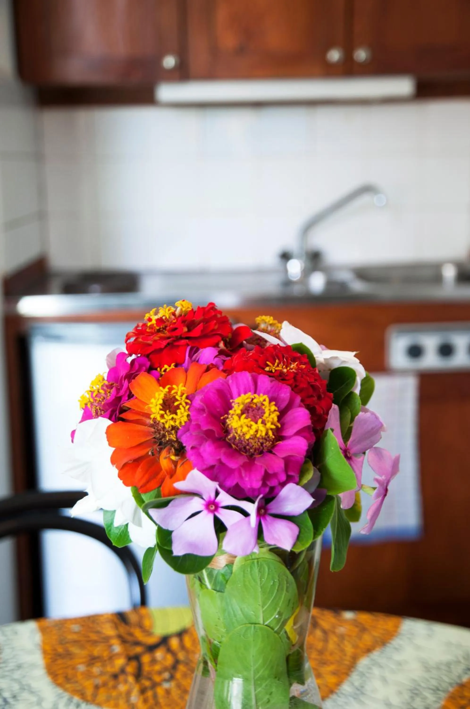Kitchen or kitchenette in Bungalow Beach Hotel