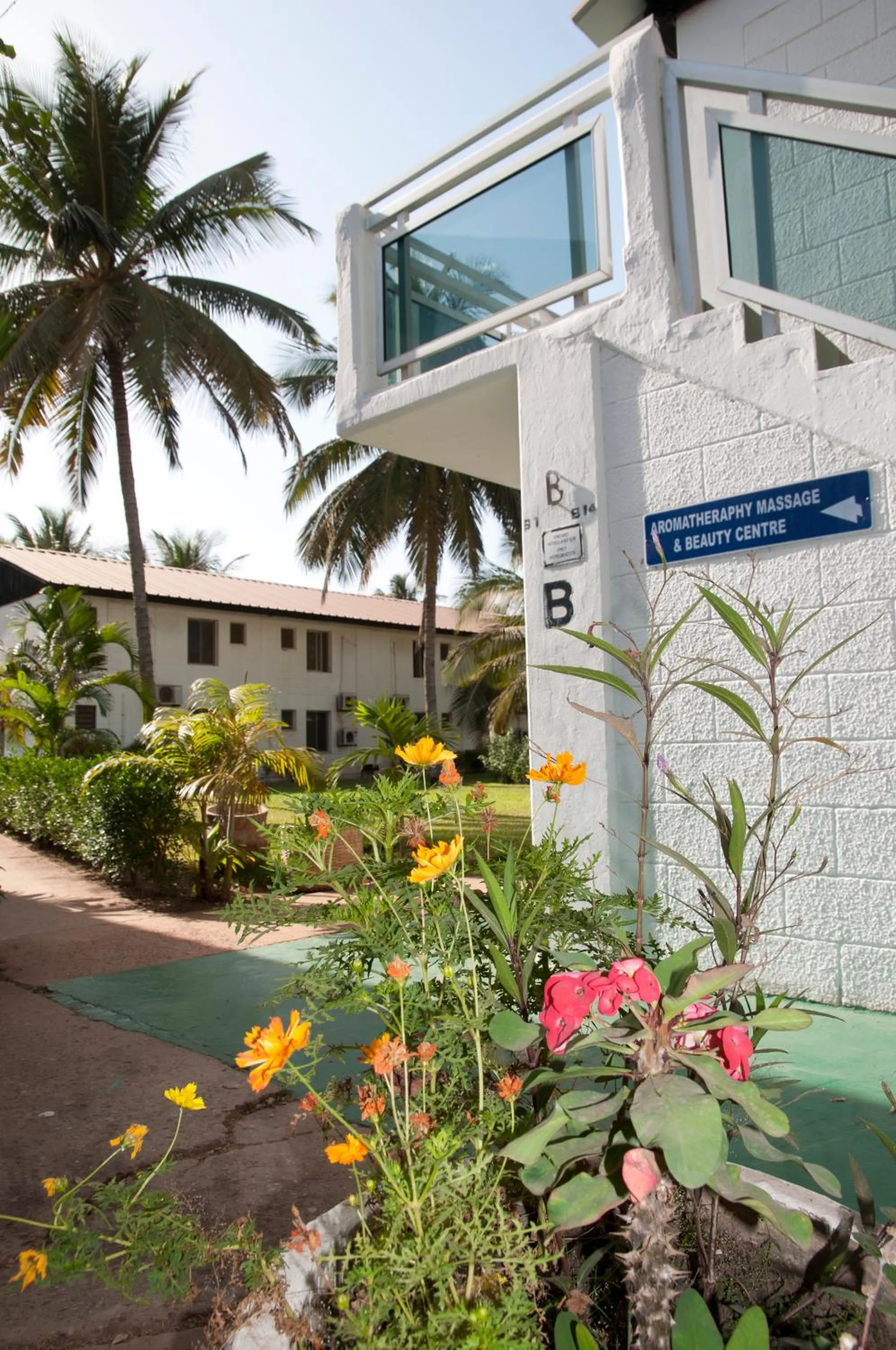 Property building in Bungalow Beach Hotel