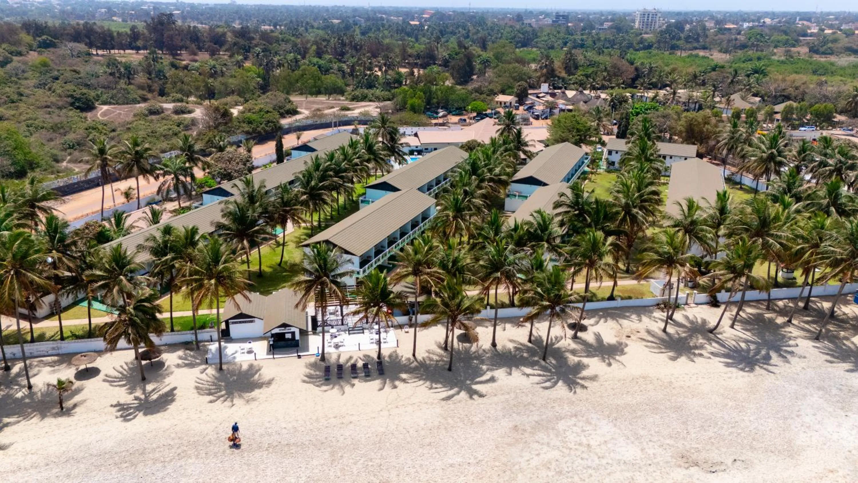 Property building in Bungalow Beach Hotel