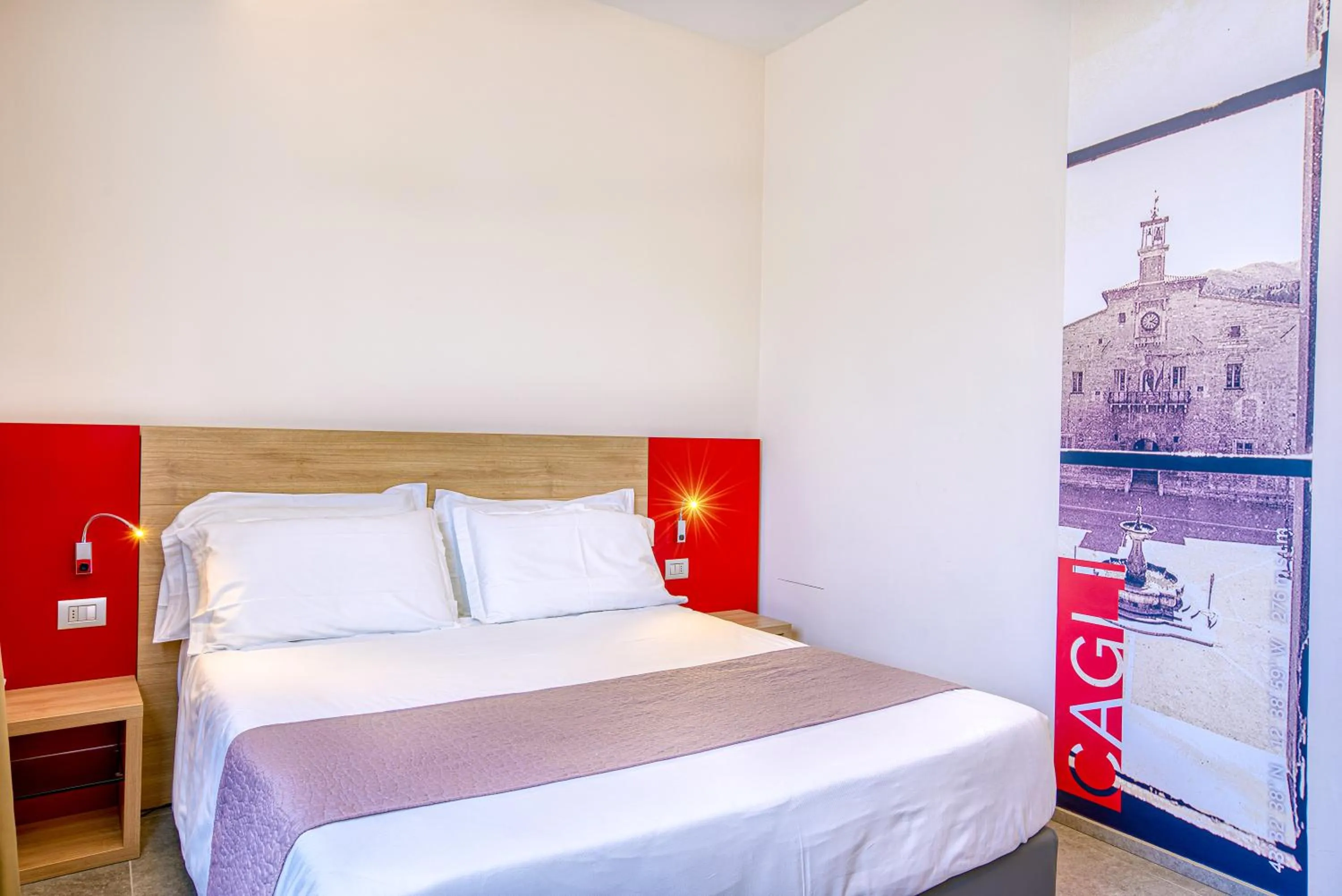 Bed in Boutique Hotel Bramante & SPA