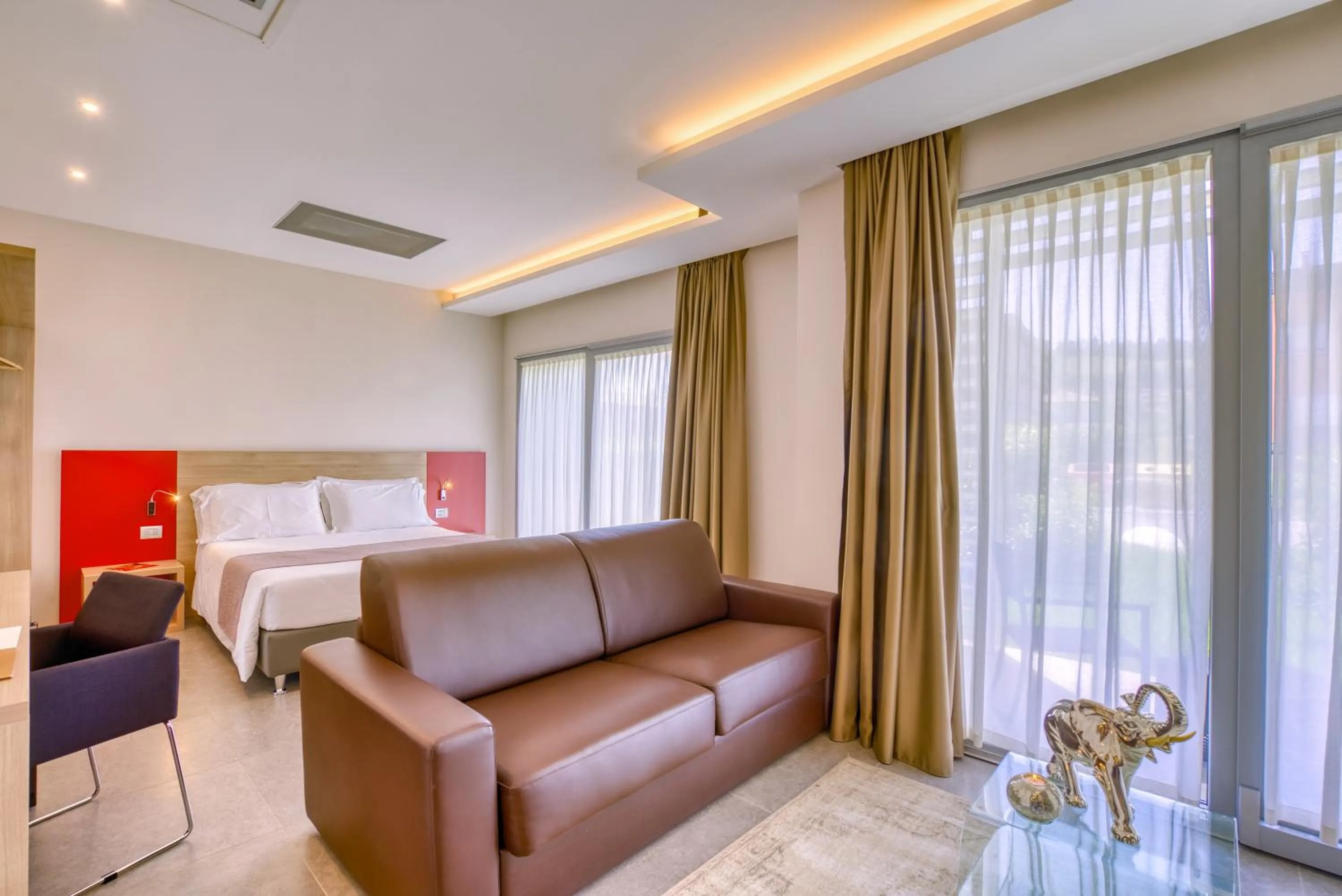 Photo of the whole room, Bed in Boutique Hotel Bramante & SPA