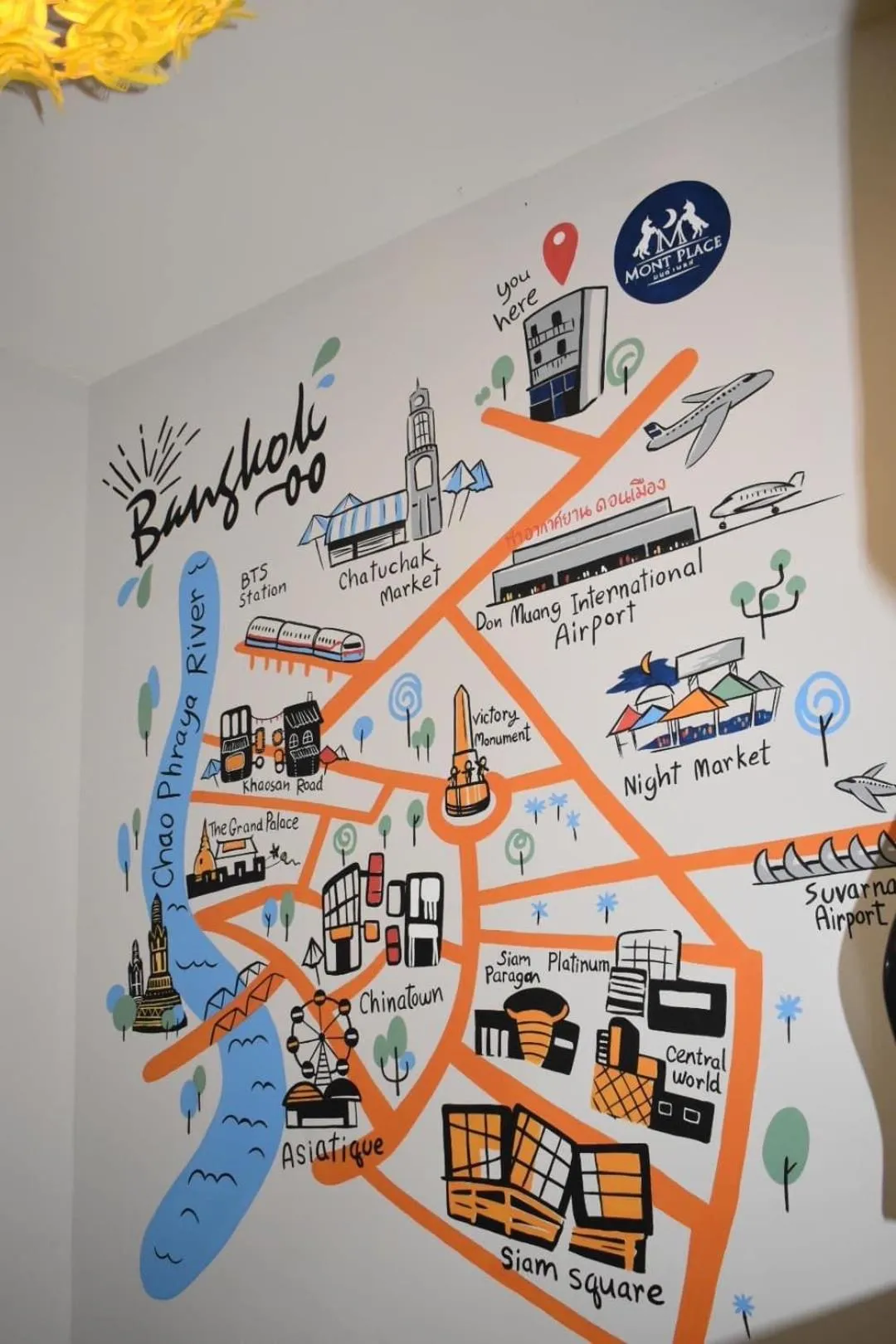 Floor plan in Mont Place Donmuang