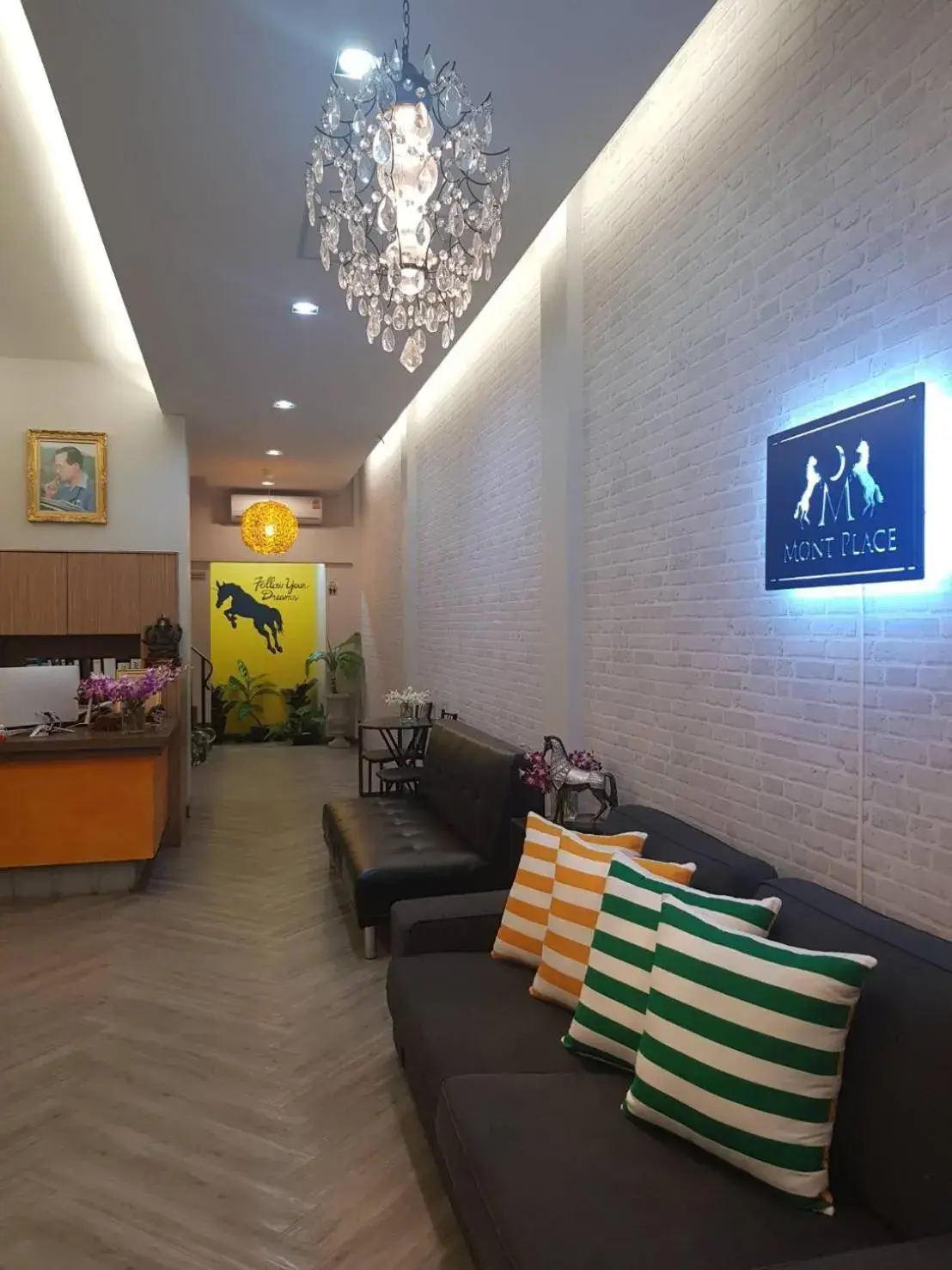 Lobby or reception in Mont Place Donmuang Lobby or reception in Mont Place Donmuang