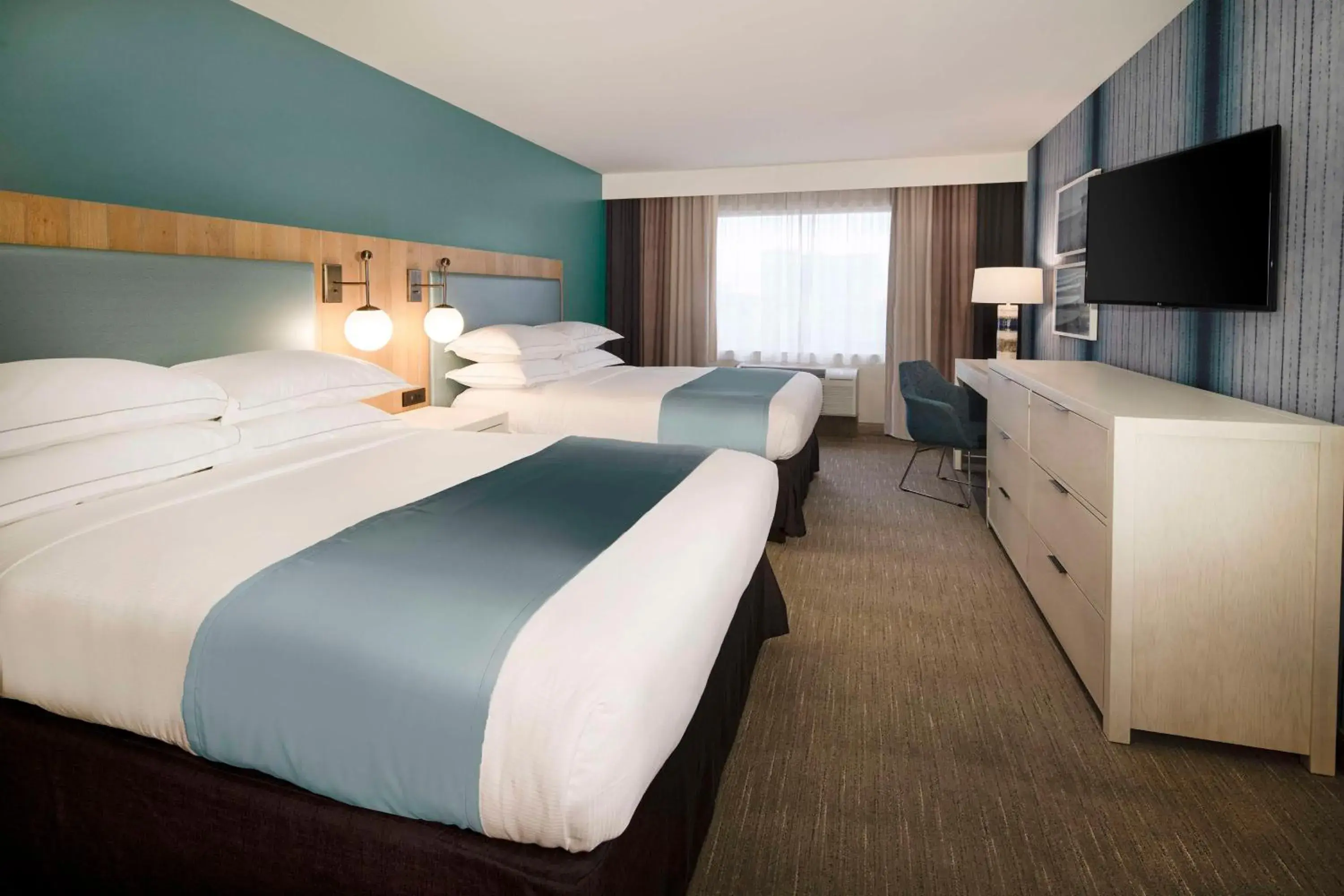 Bed in SunCoast Hotel Anaheim, Tapestry Collection by Hilton Bed in SunCoast Hotel Anaheim, Tapestry Collection by Hilton